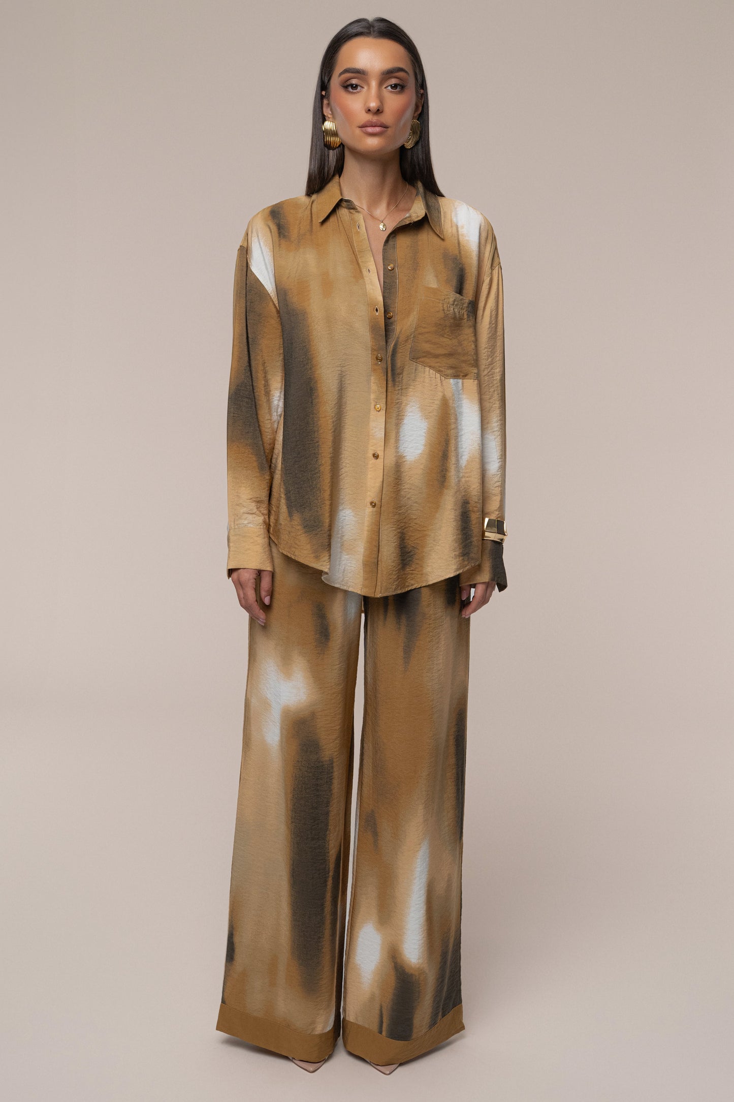 Brown Celestial Sands Blouse