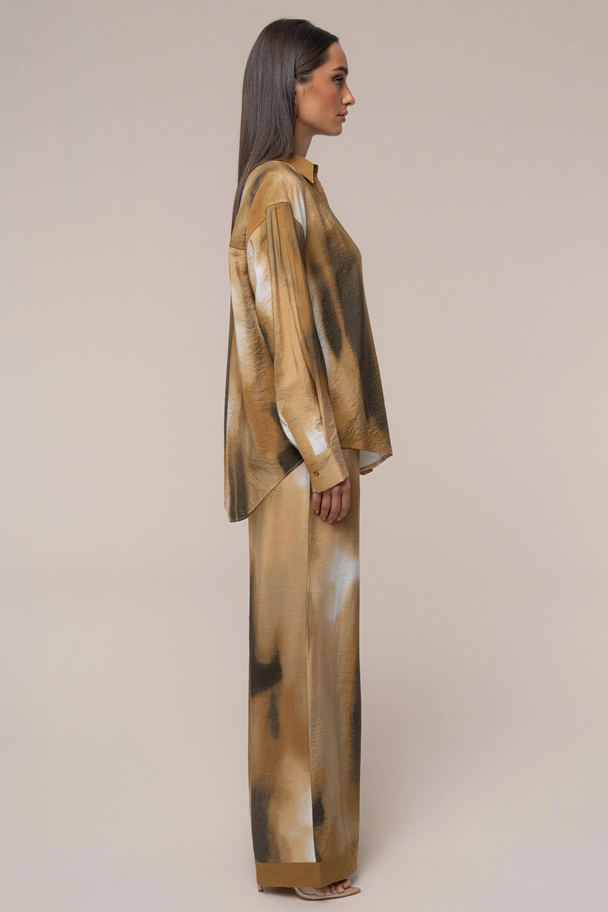Brown Celestial Sands Pant JLUXLABEL