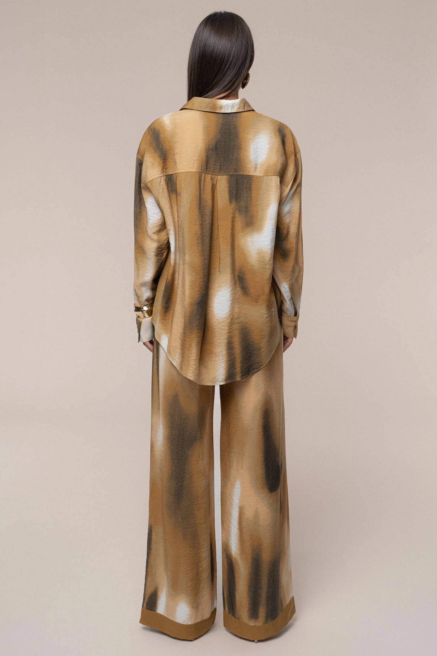 Brown Celestial Sands Pant JLUXLABEL