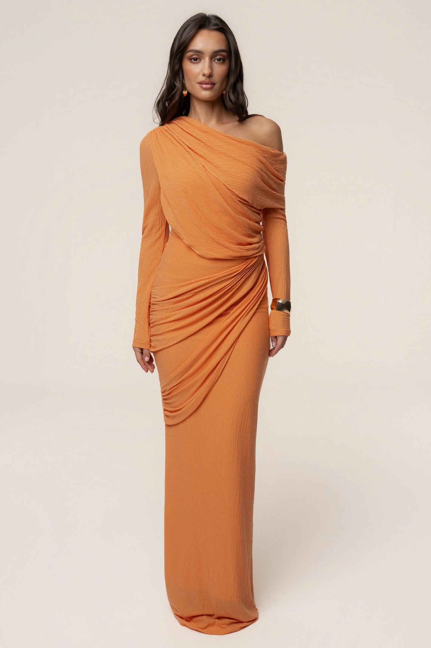 Coral Paradise Hills Maxi Skirt JLUXLABEL