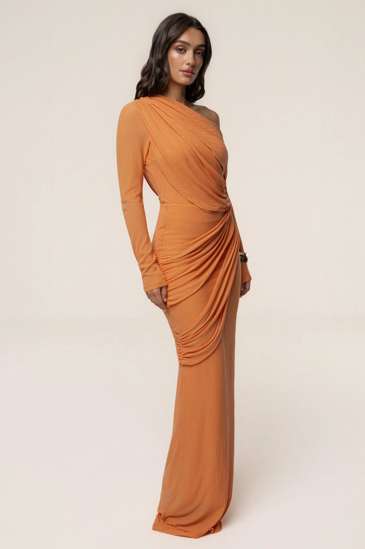 Coral Paradise Hills Maxi Skirt JLUXLABEL
