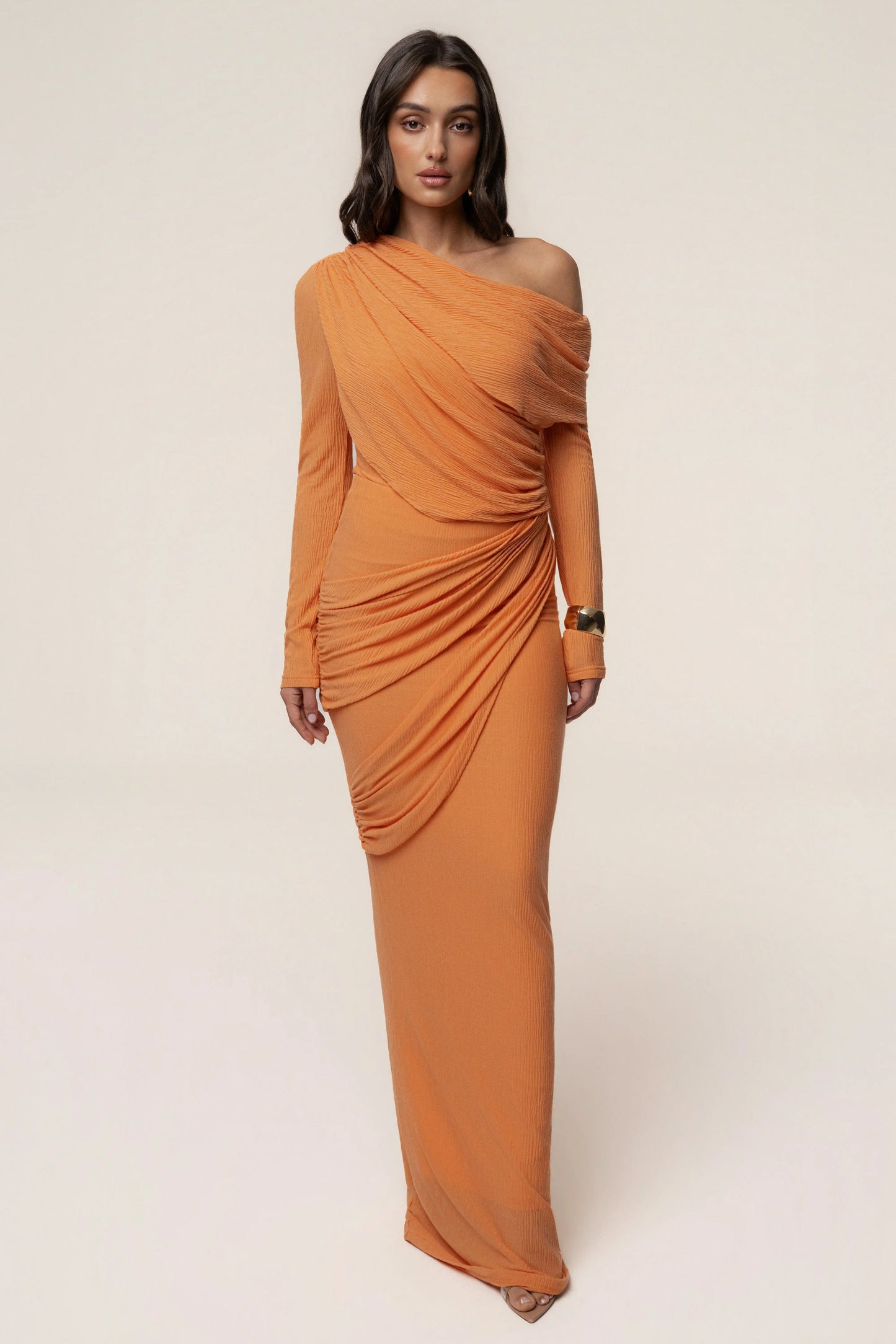 Coral Paradise Hills Maxi Skirt JLUXLABEL