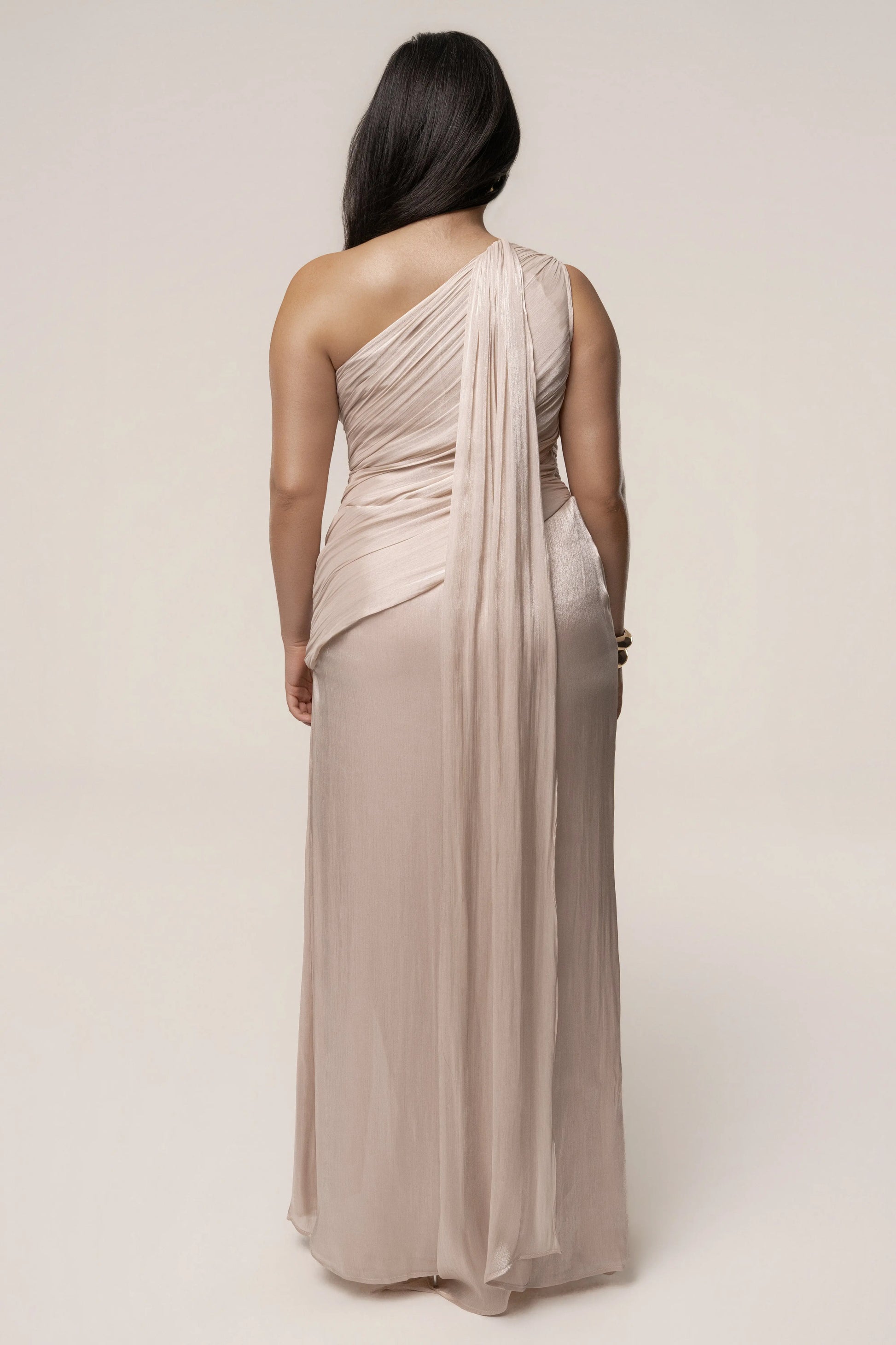 Champagne Eternal Muse Gown JLUXLABEL