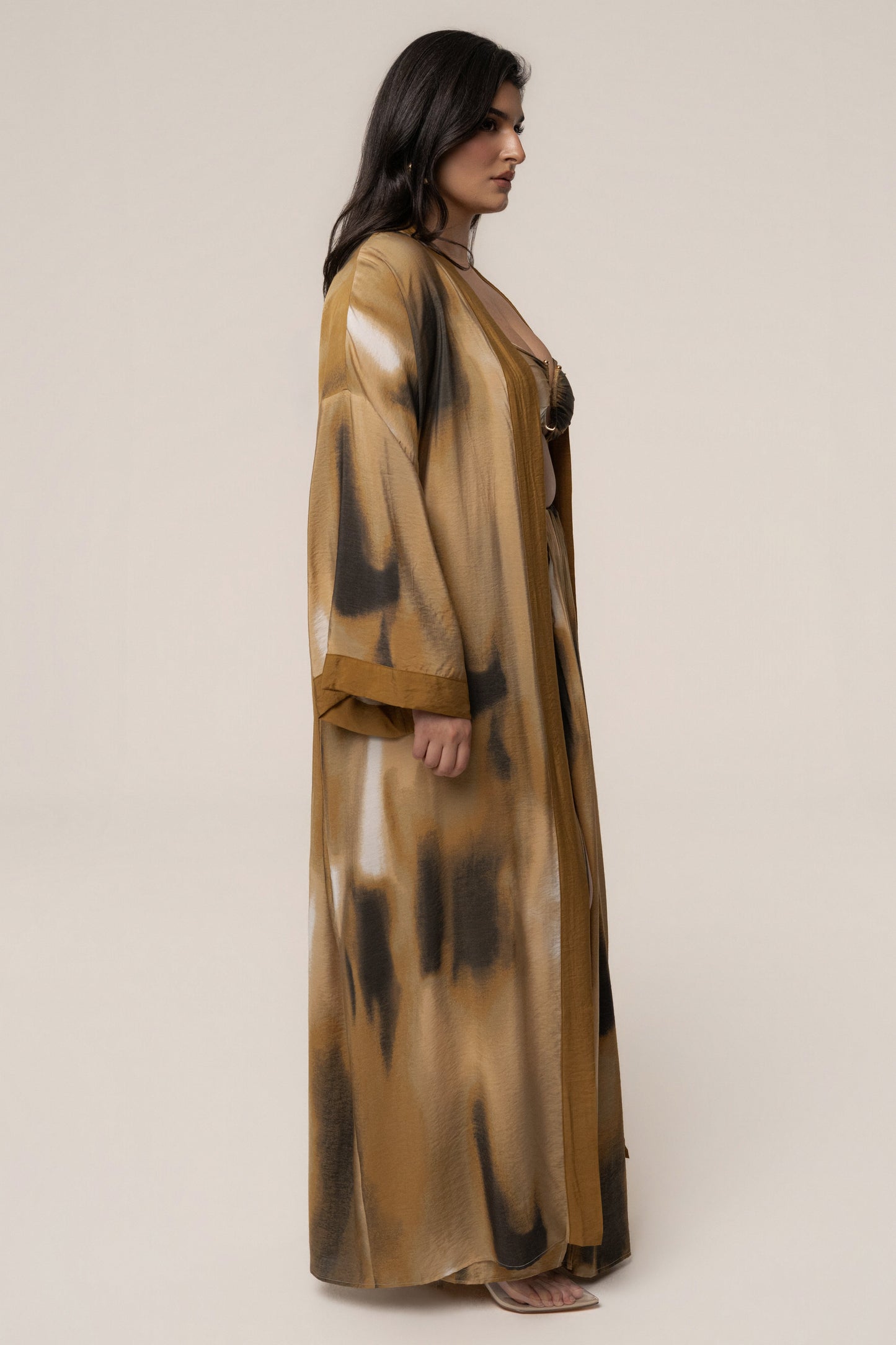 Brown Desert Oasis Duster JLUXLABEL
