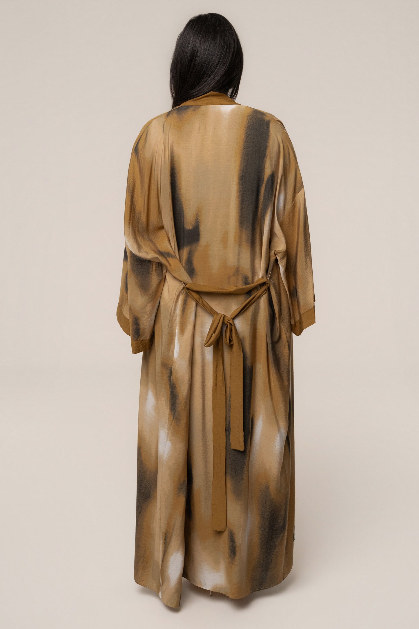 Brown Desert Oasis Duster JLUXLABEL
