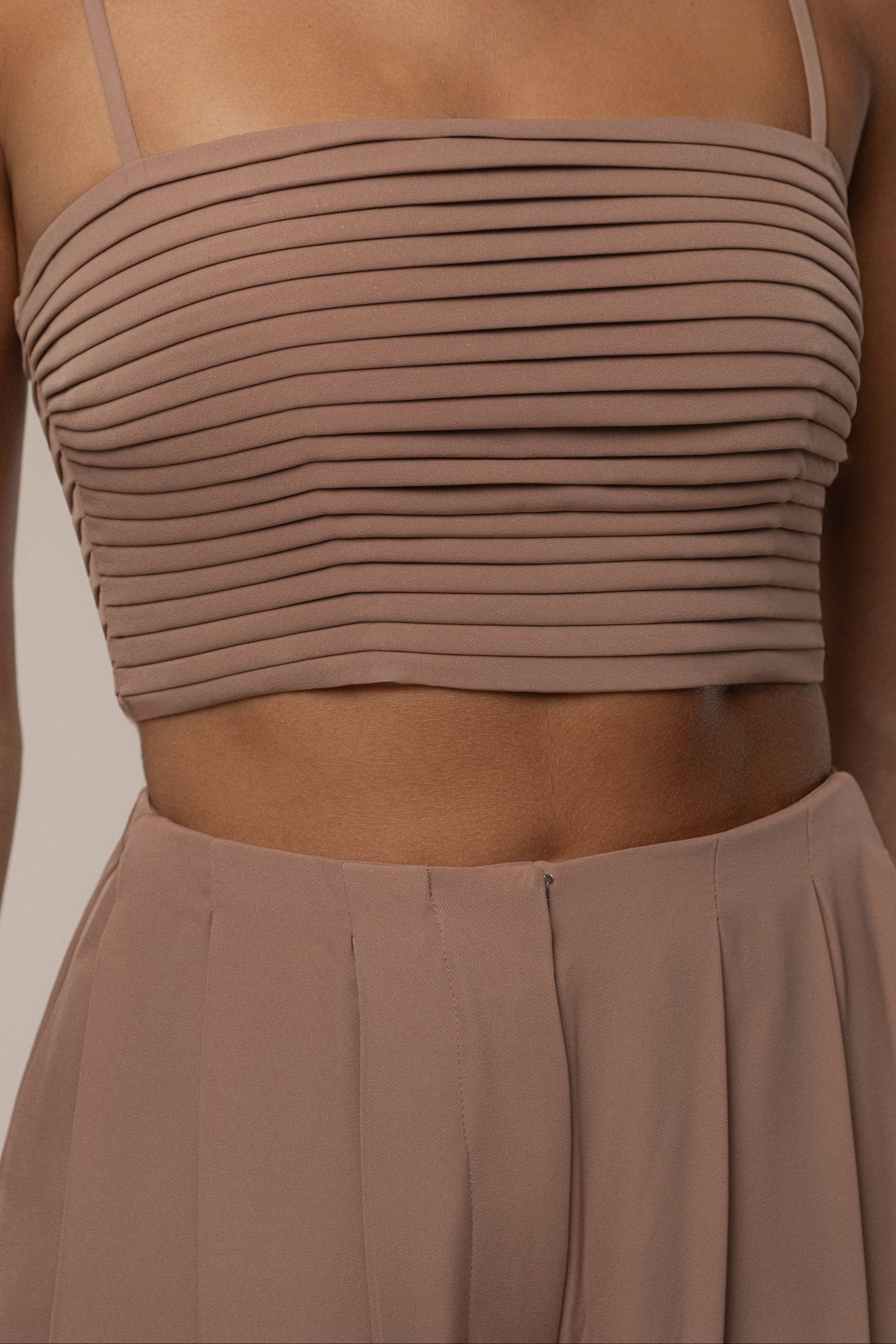 Beige Serenade Pant Set JLUXLABEL