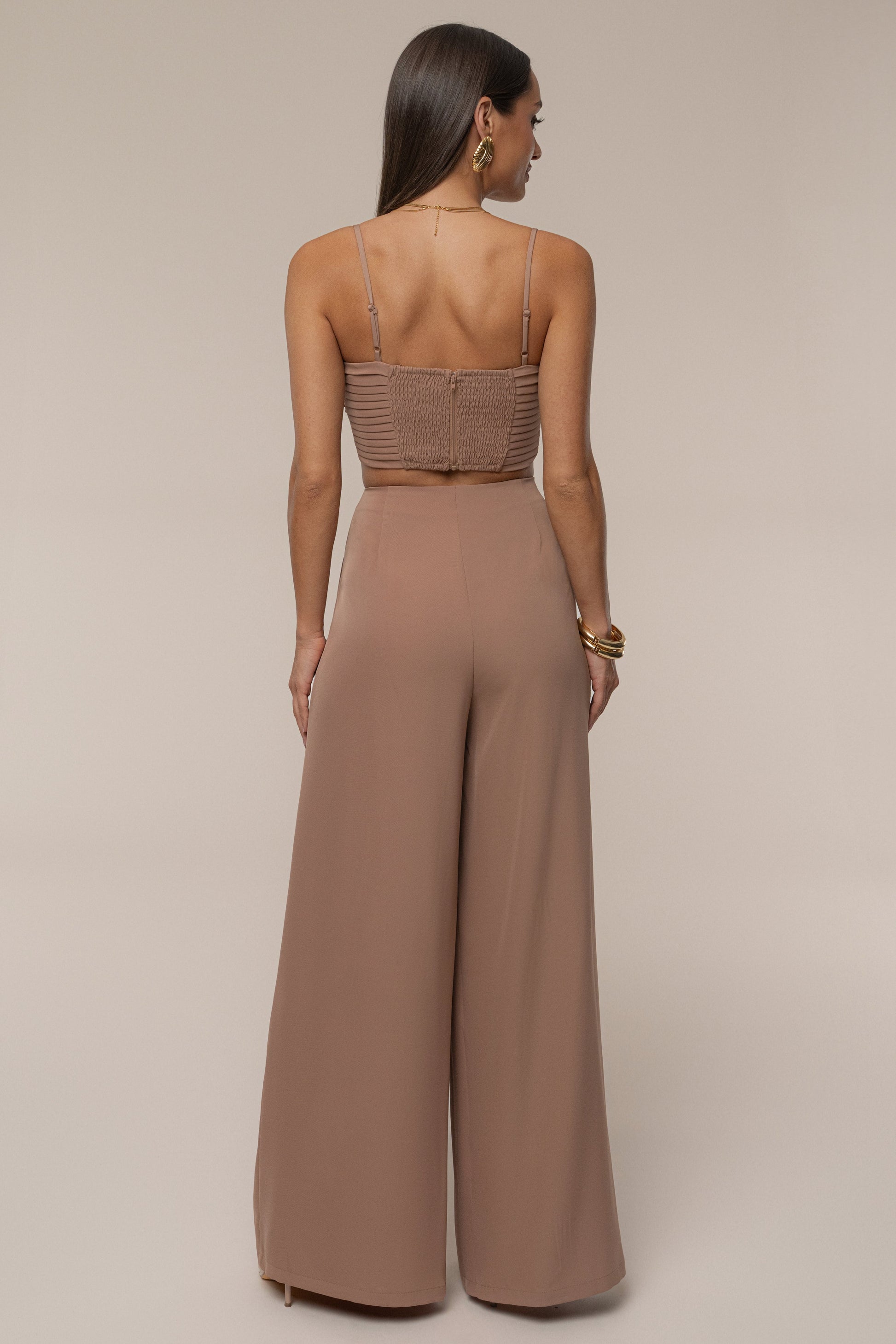 Beige Serenade Pant Set JLUXLABEL