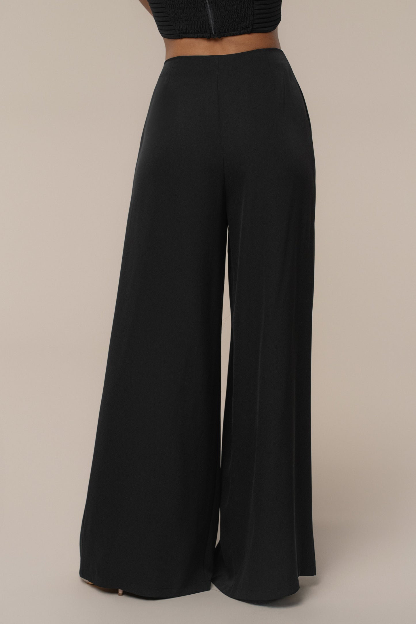 Black Serenade Pant Set JLUXLABEL