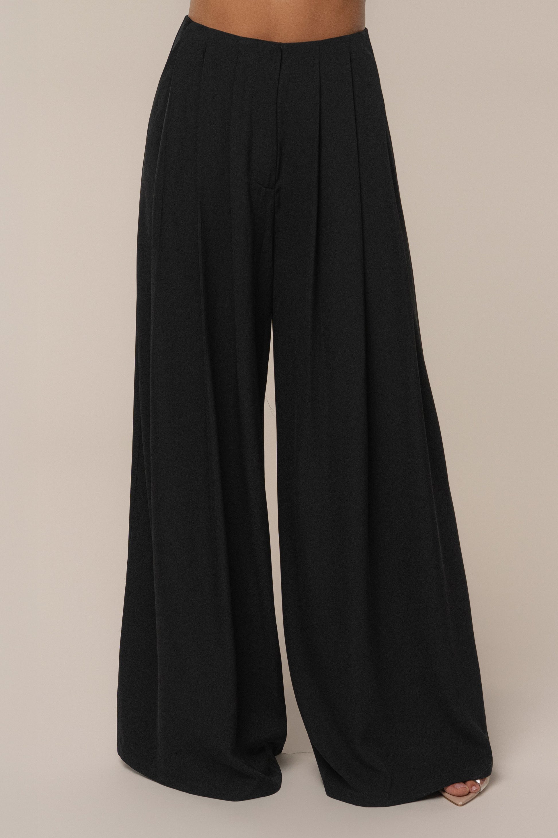 Black Serenade Pant Set JLUXLABEL