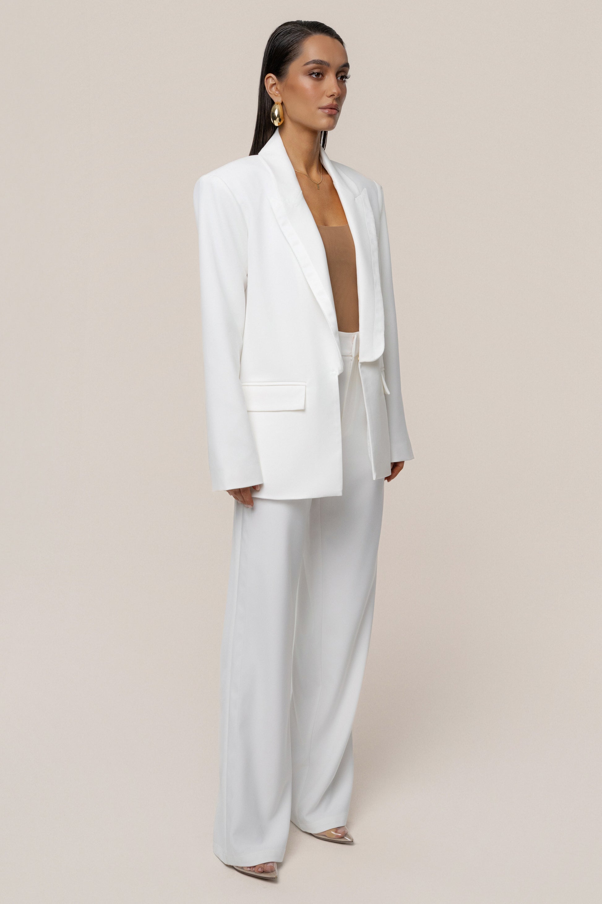 Ivory Suite Life Woven Pant JLUXLABEL