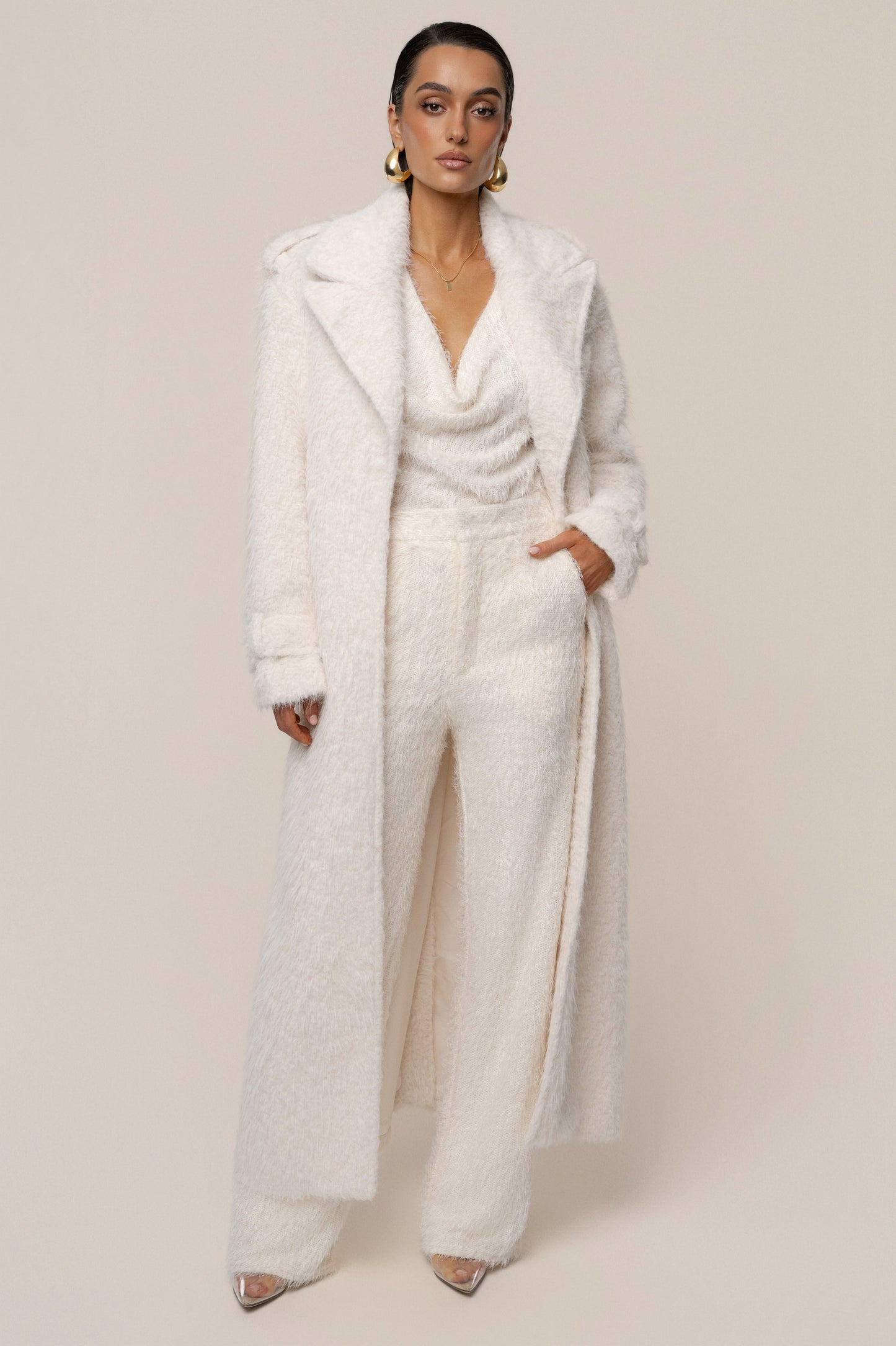 Cream Winter Haven Pant