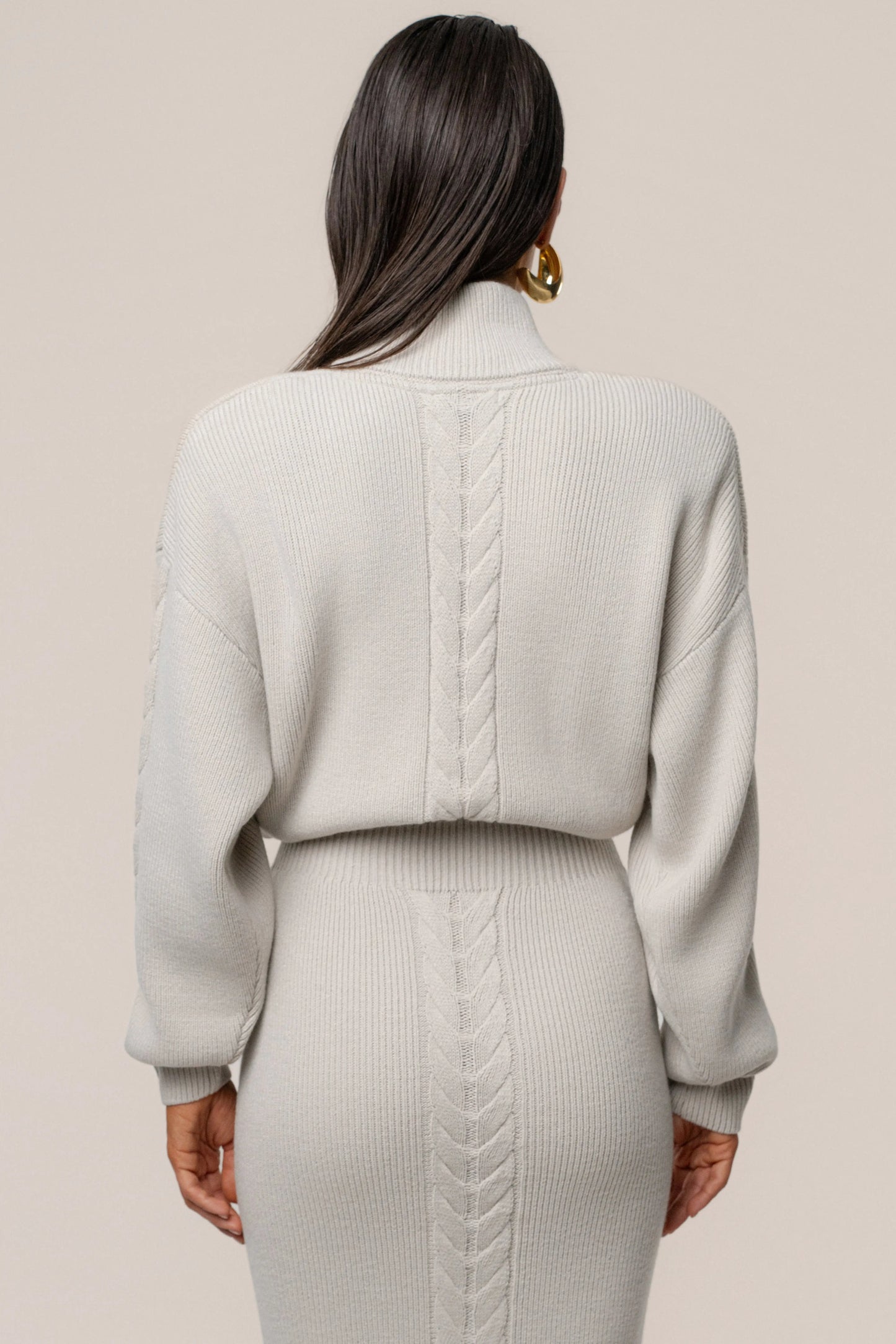 Stone Cozy Intentions Ribbed Dress JLUXLABEL