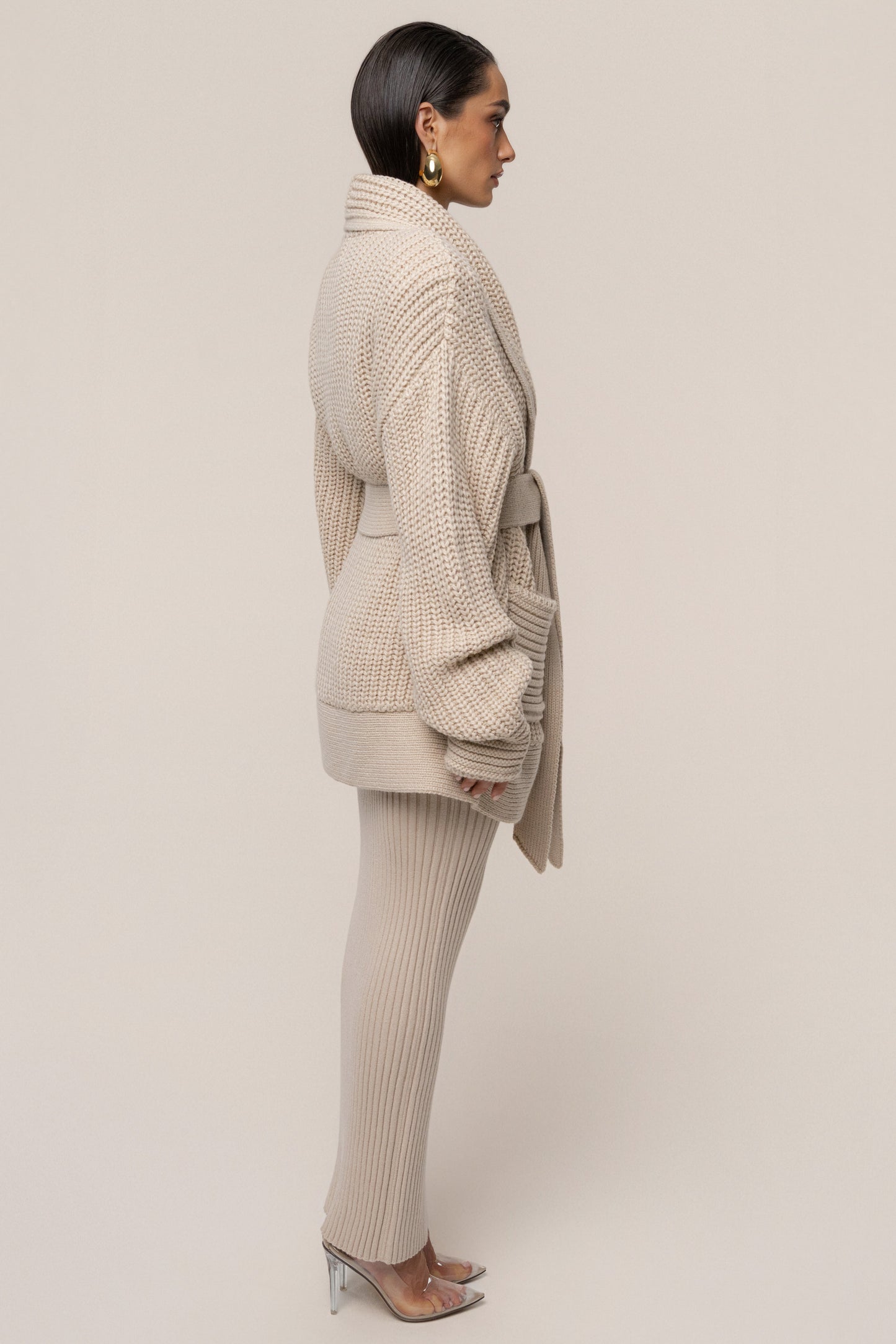 Stone Hazel Knit Cardigan
