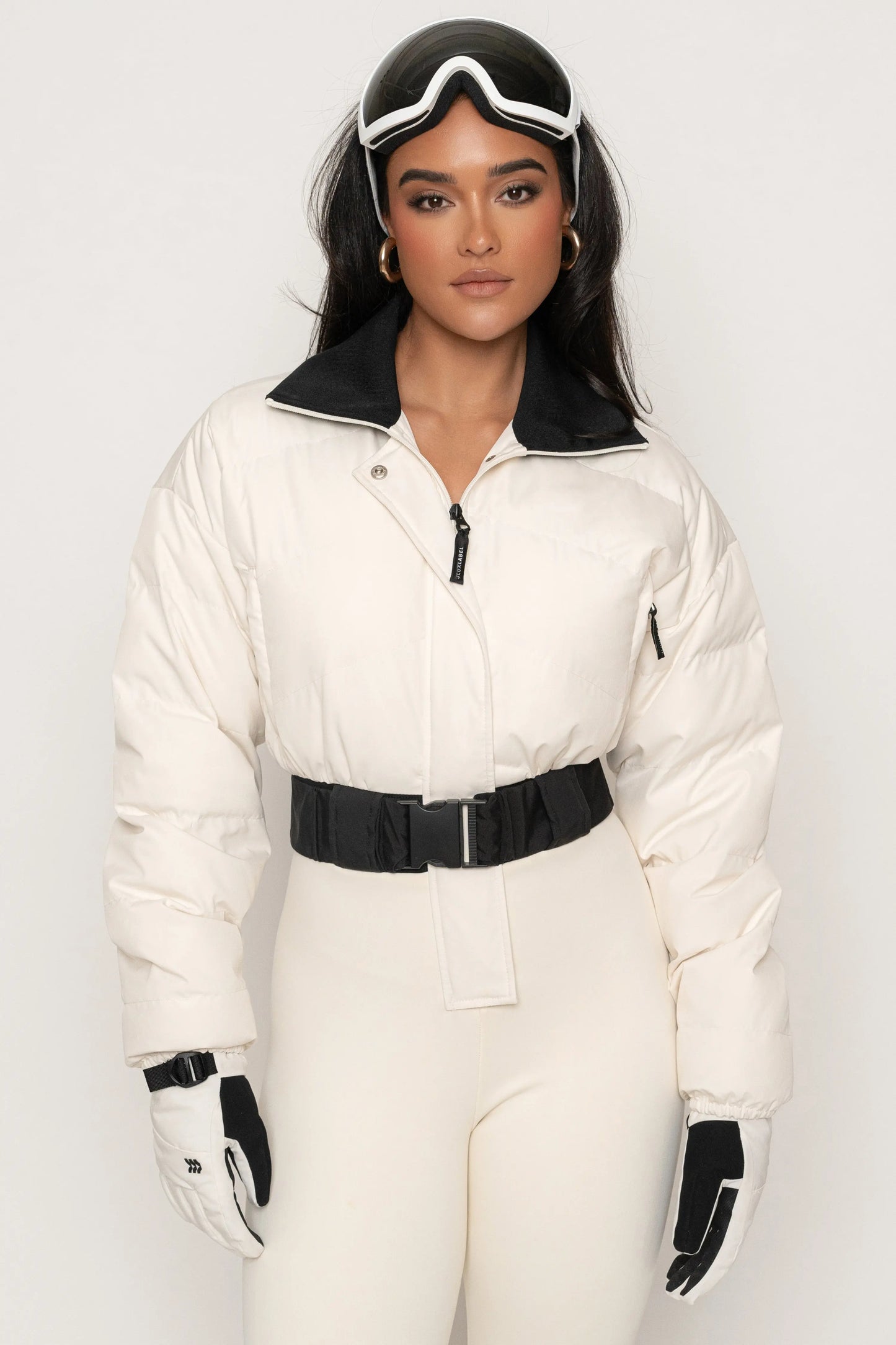 Ivory In Motion Nylon Jumpsuit JLUXLABEL