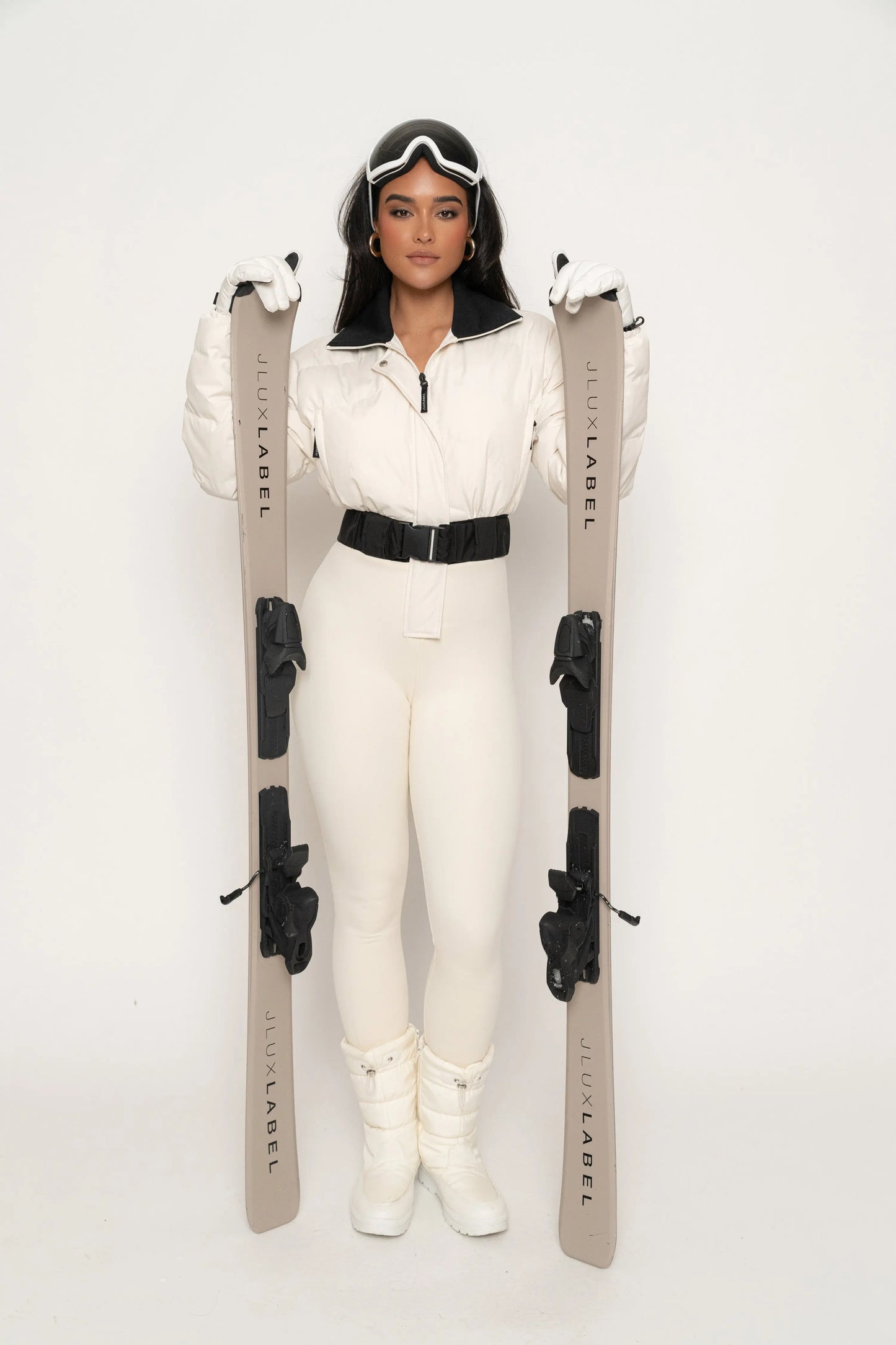 Ivory In Motion Nylon Jumpsuit JLUXLABEL