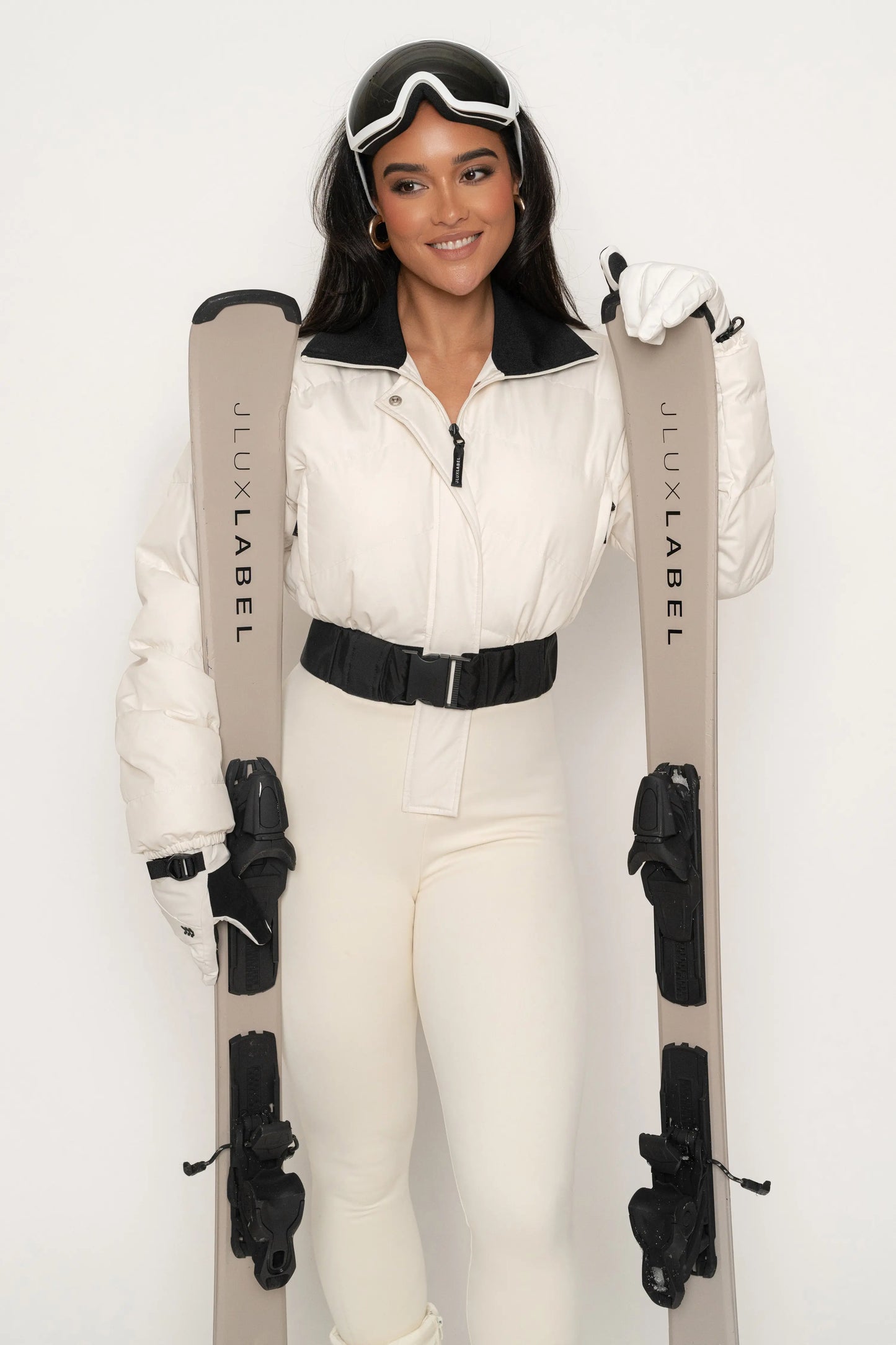 Ivory In Motion Nylon Jumpsuit JLUXLABEL