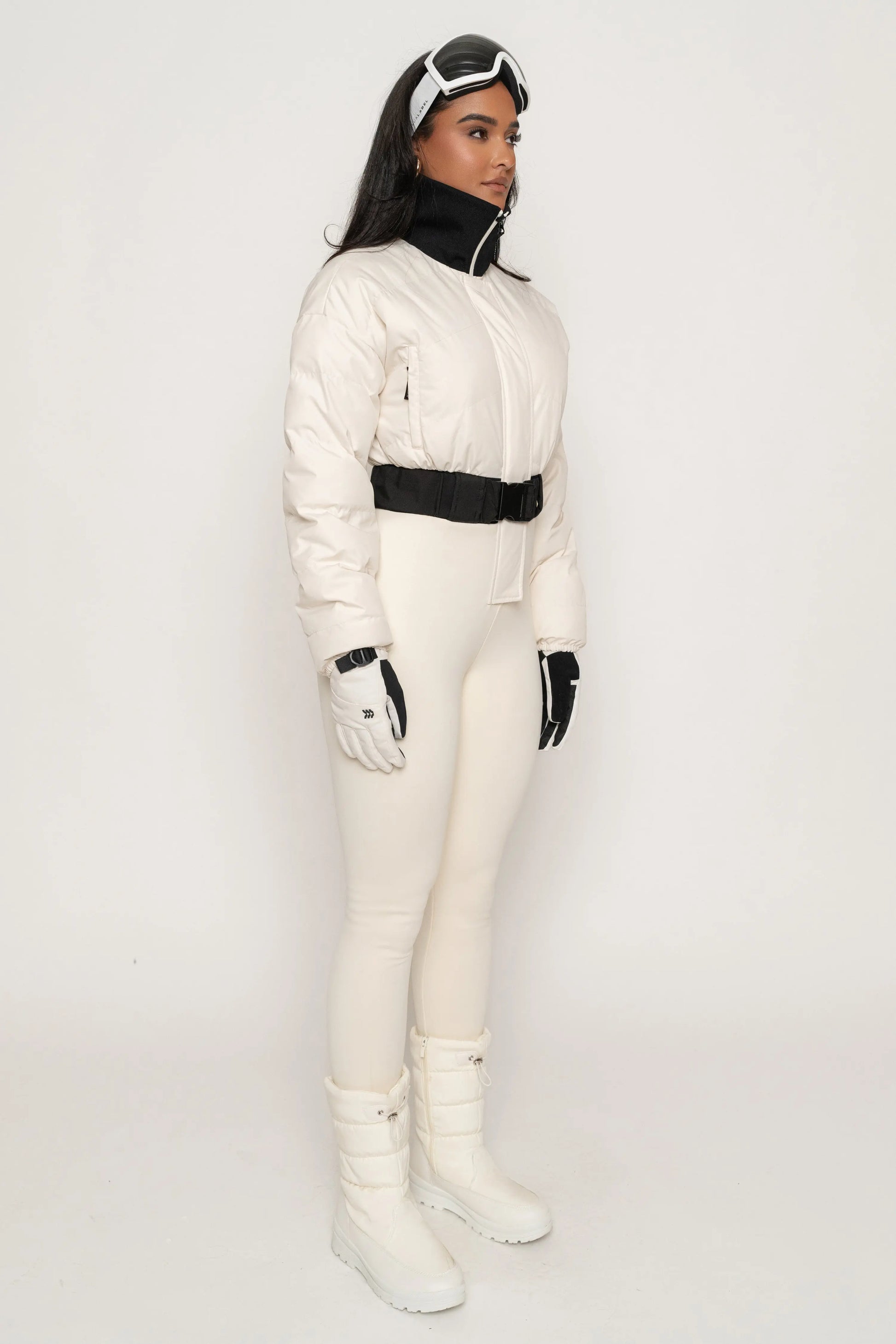 Ivory In Motion Nylon Jumpsuit JLUXLABEL