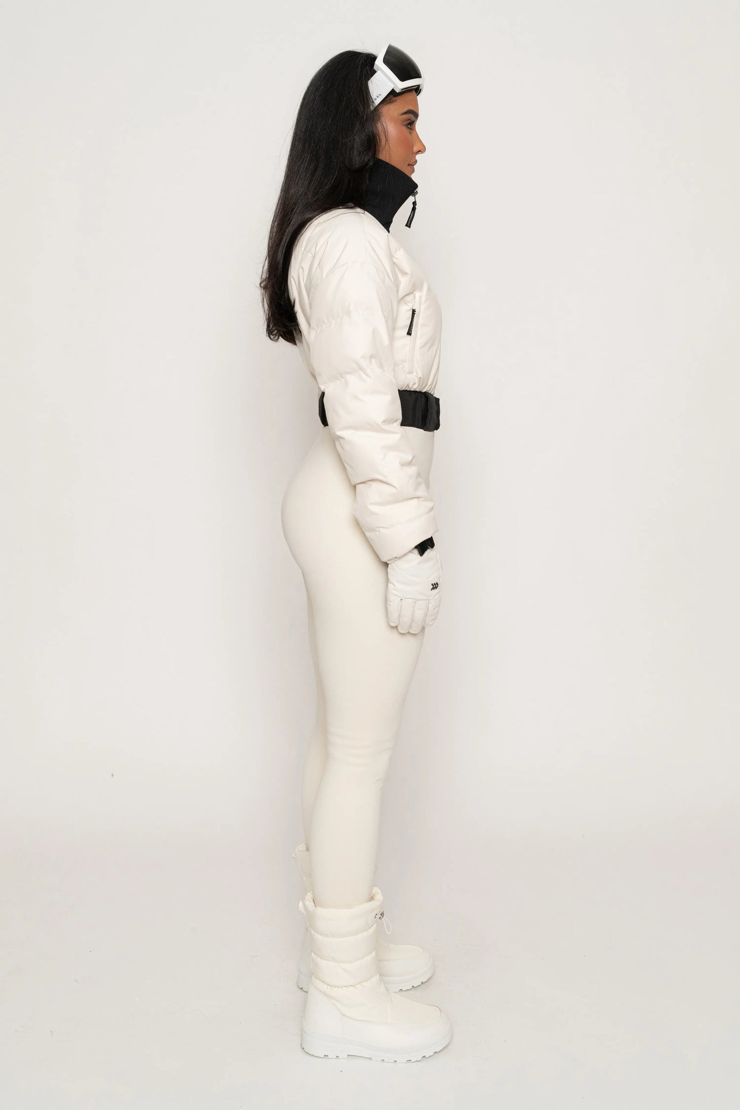 Ivory In Motion Nylon Jumpsuit JLUXLABEL
