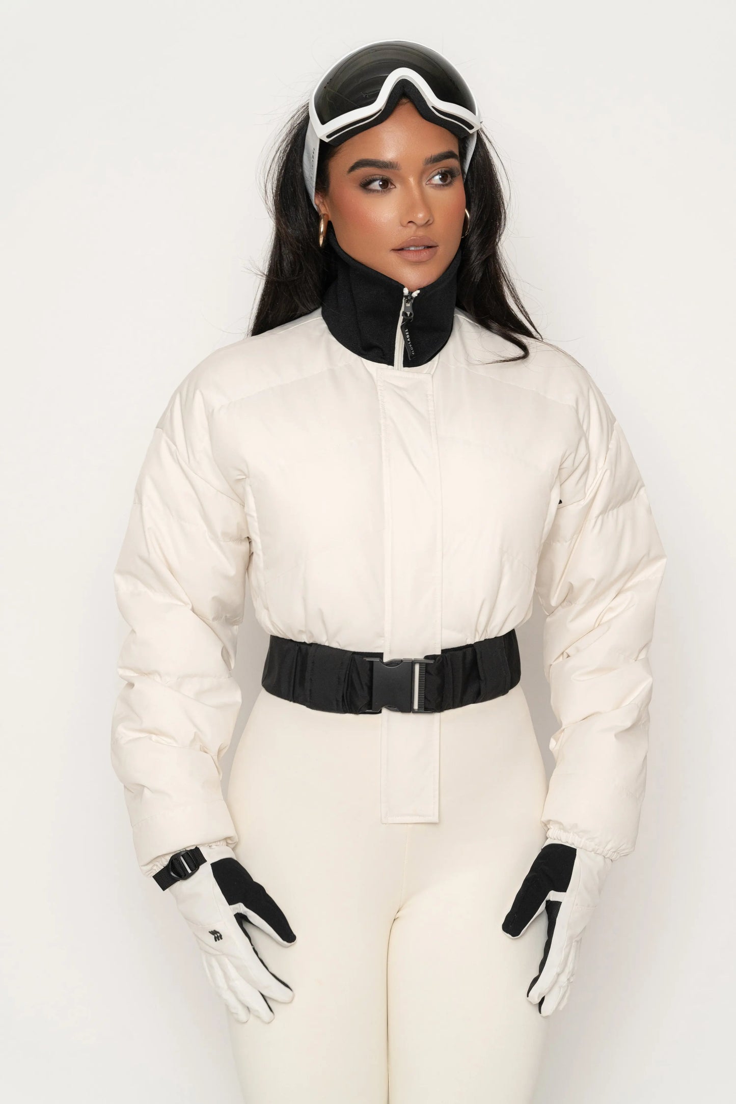 Ivory In Motion Nylon Jumpsuit JLUXLABEL