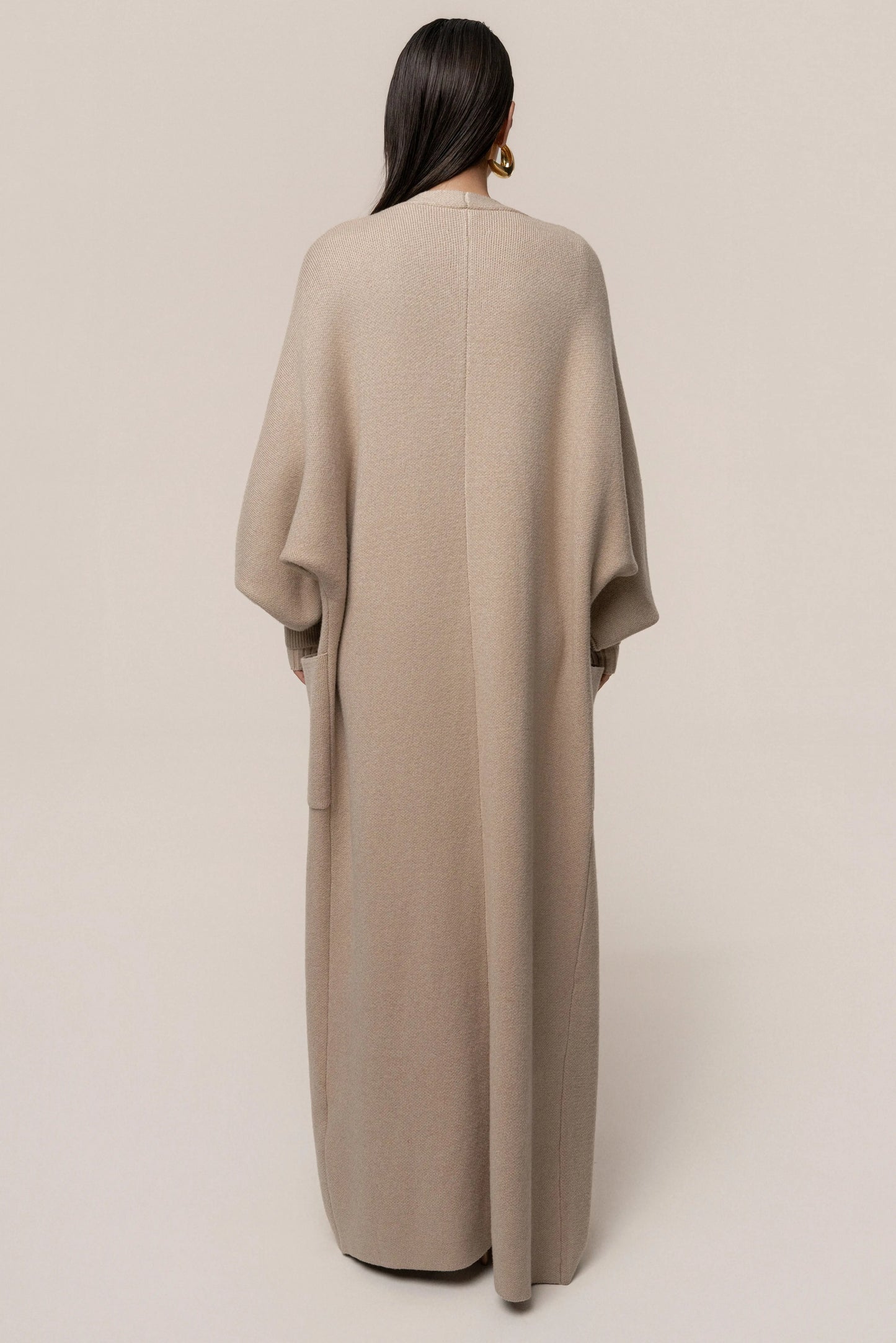 Beige Soft Embrace Cardigan JLUXLABEL