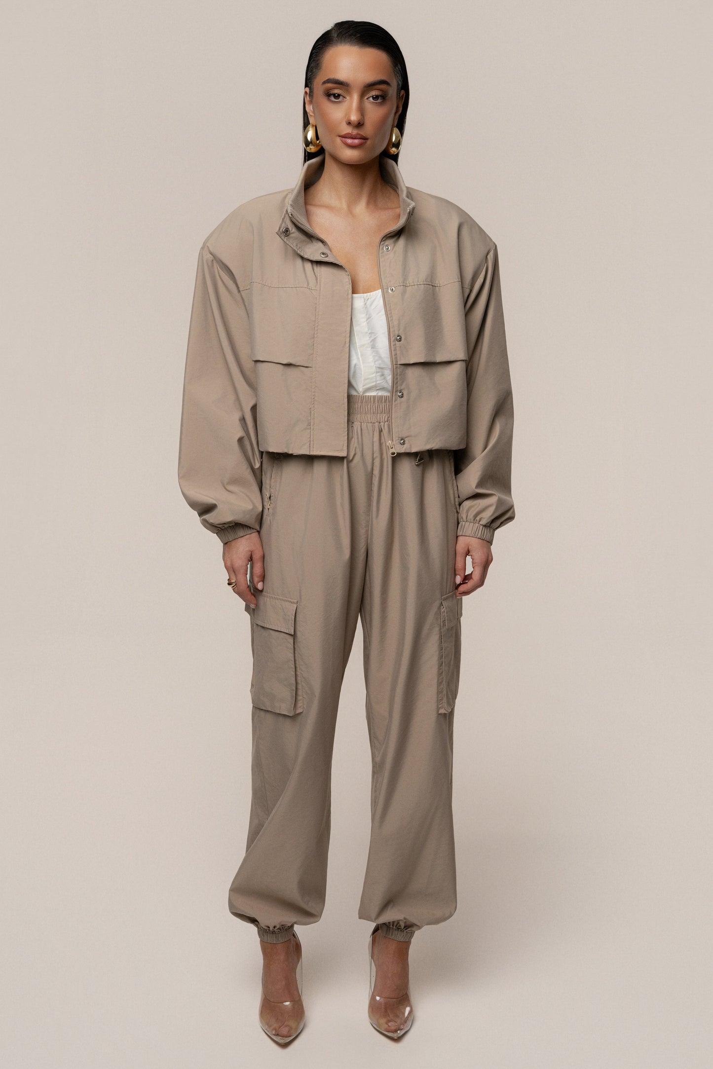 Beige Endure Jacket