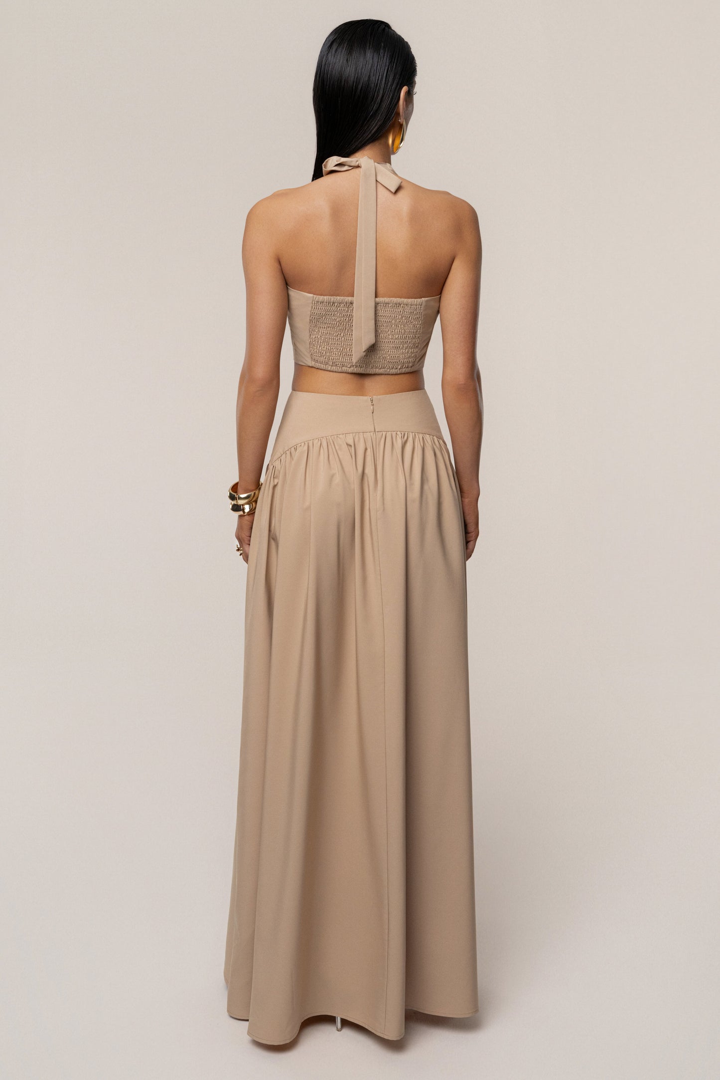 PRE-ORDER Tan Haven Skirt Set JLUXLABEL