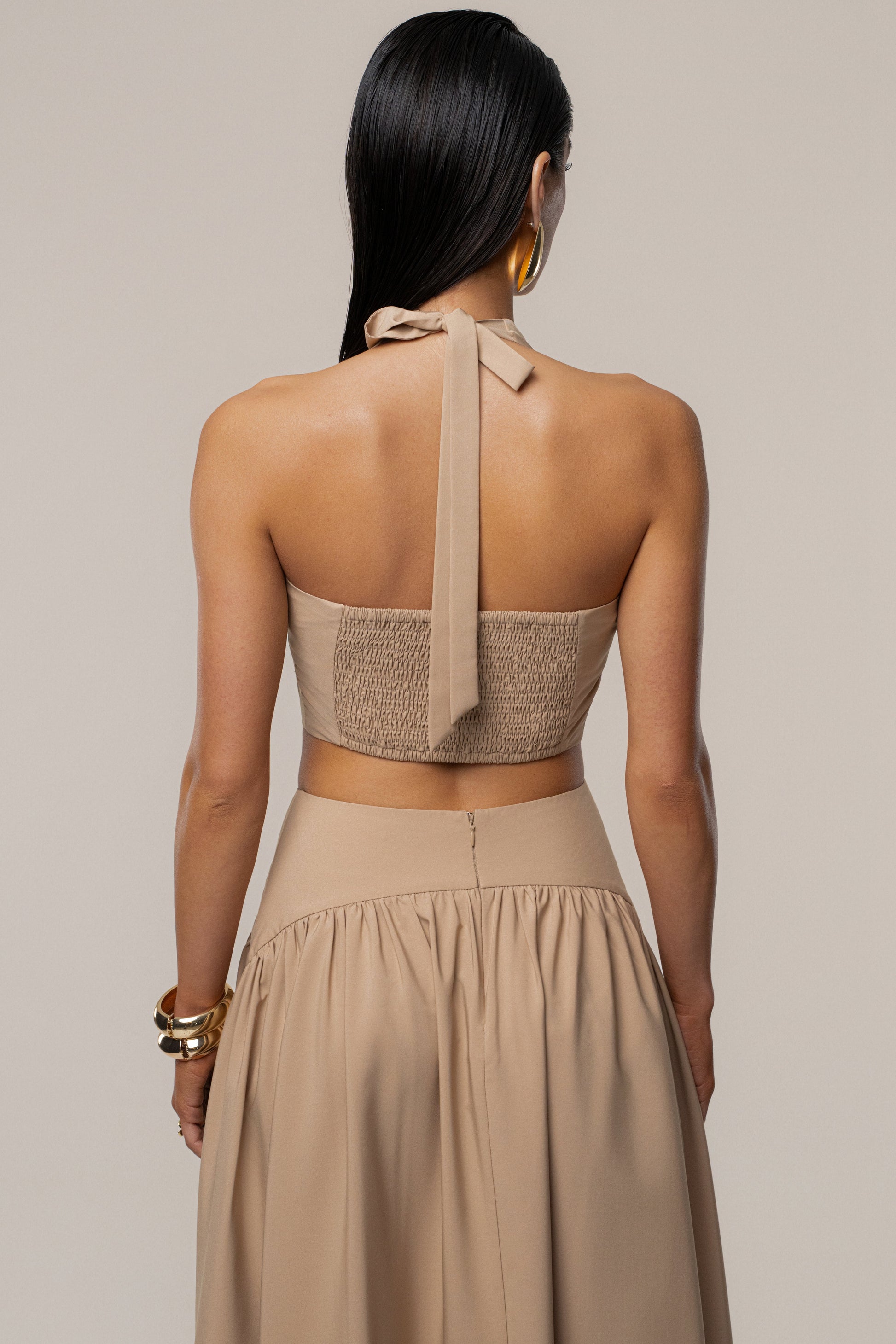 PRE-ORDER Tan Haven Skirt Set JLUXLABEL