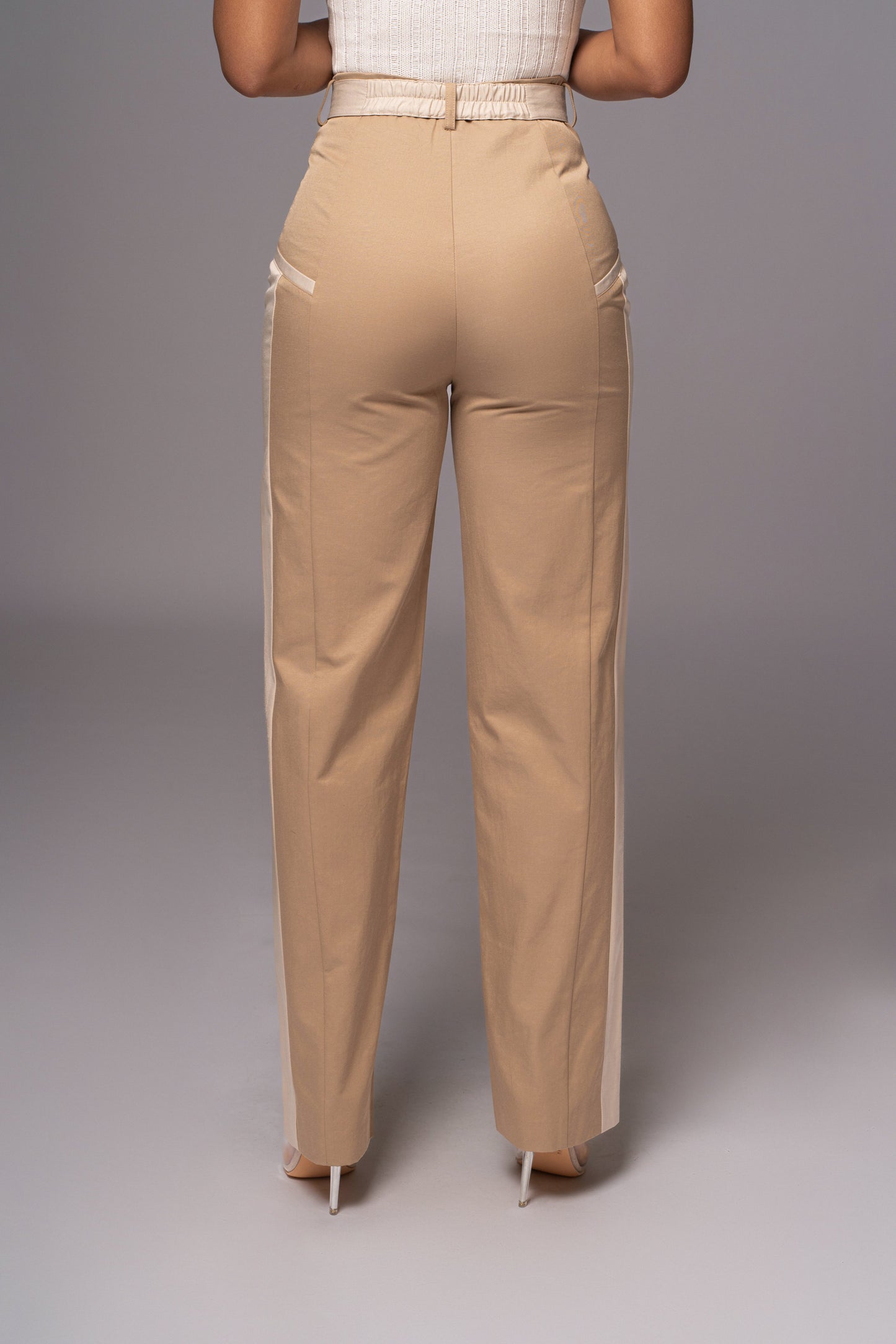 Khaki For The Moment Pants