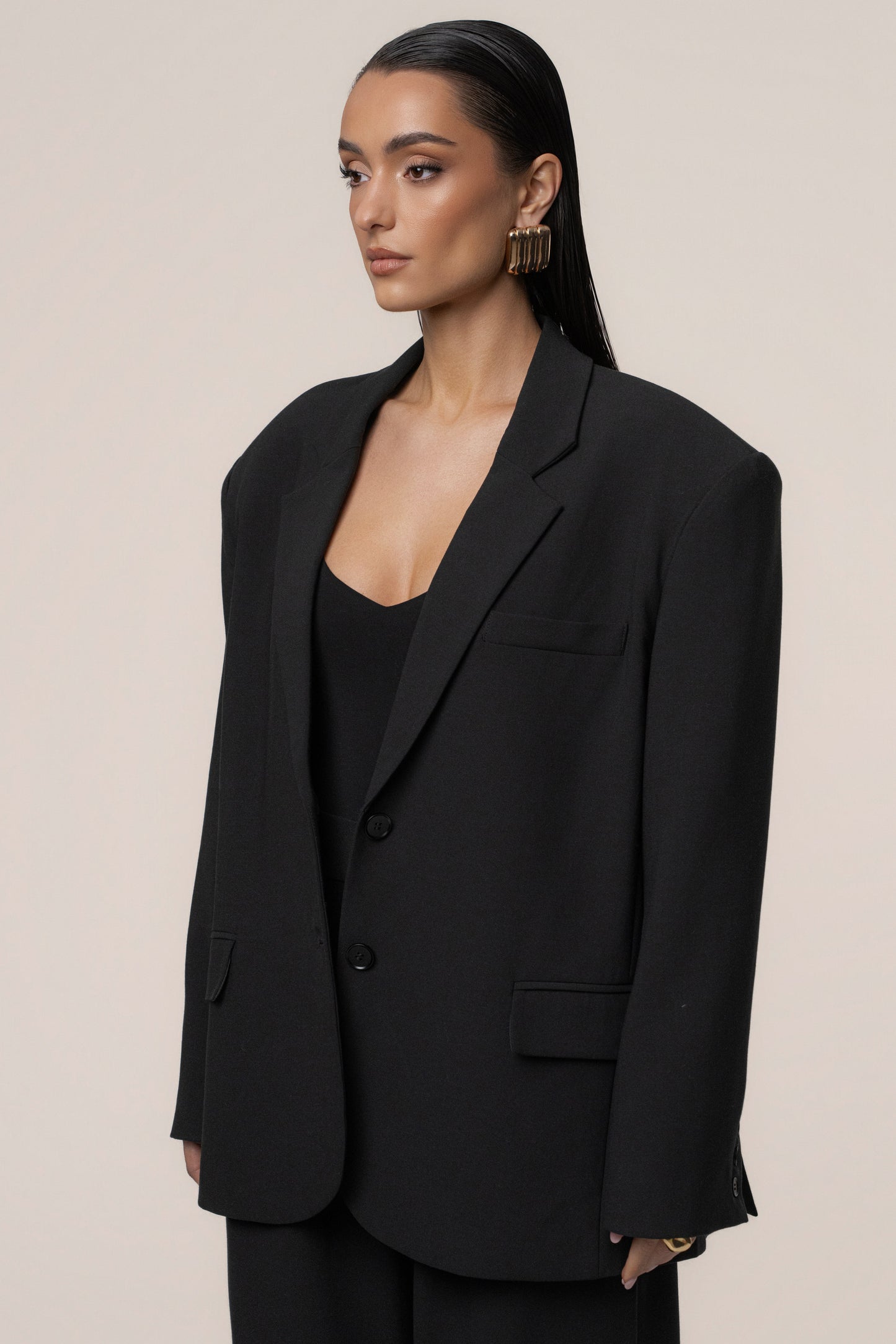 Black Core Standard Blazer JLUXLABEL