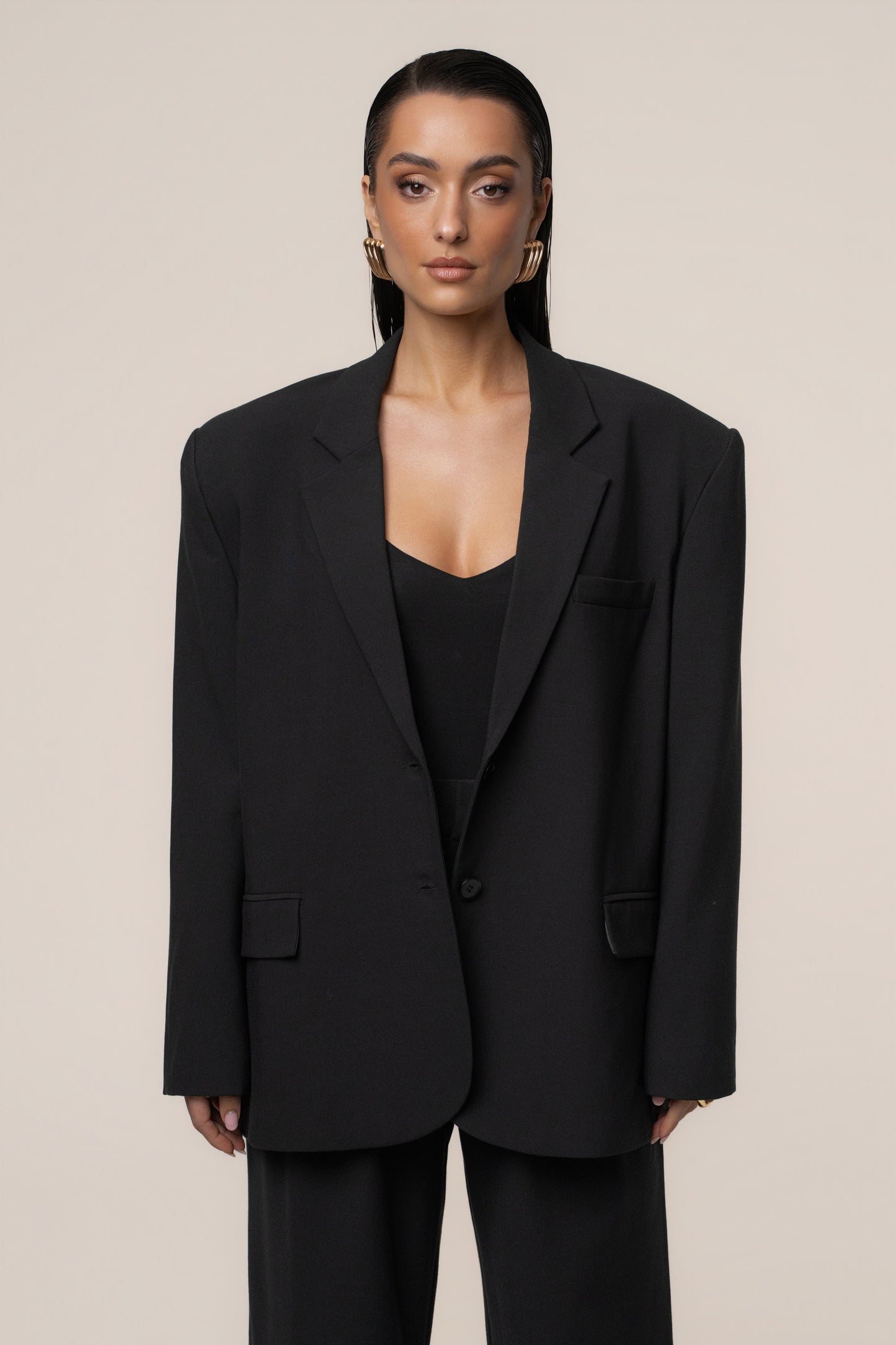 Black Core Standard Blazer JLUXLABEL