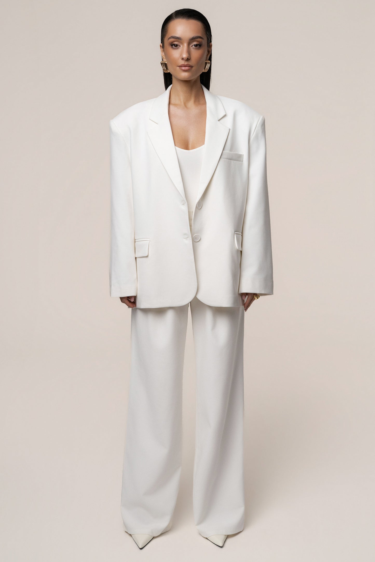 Ivory Core Standard Blazer JLUXLABEL