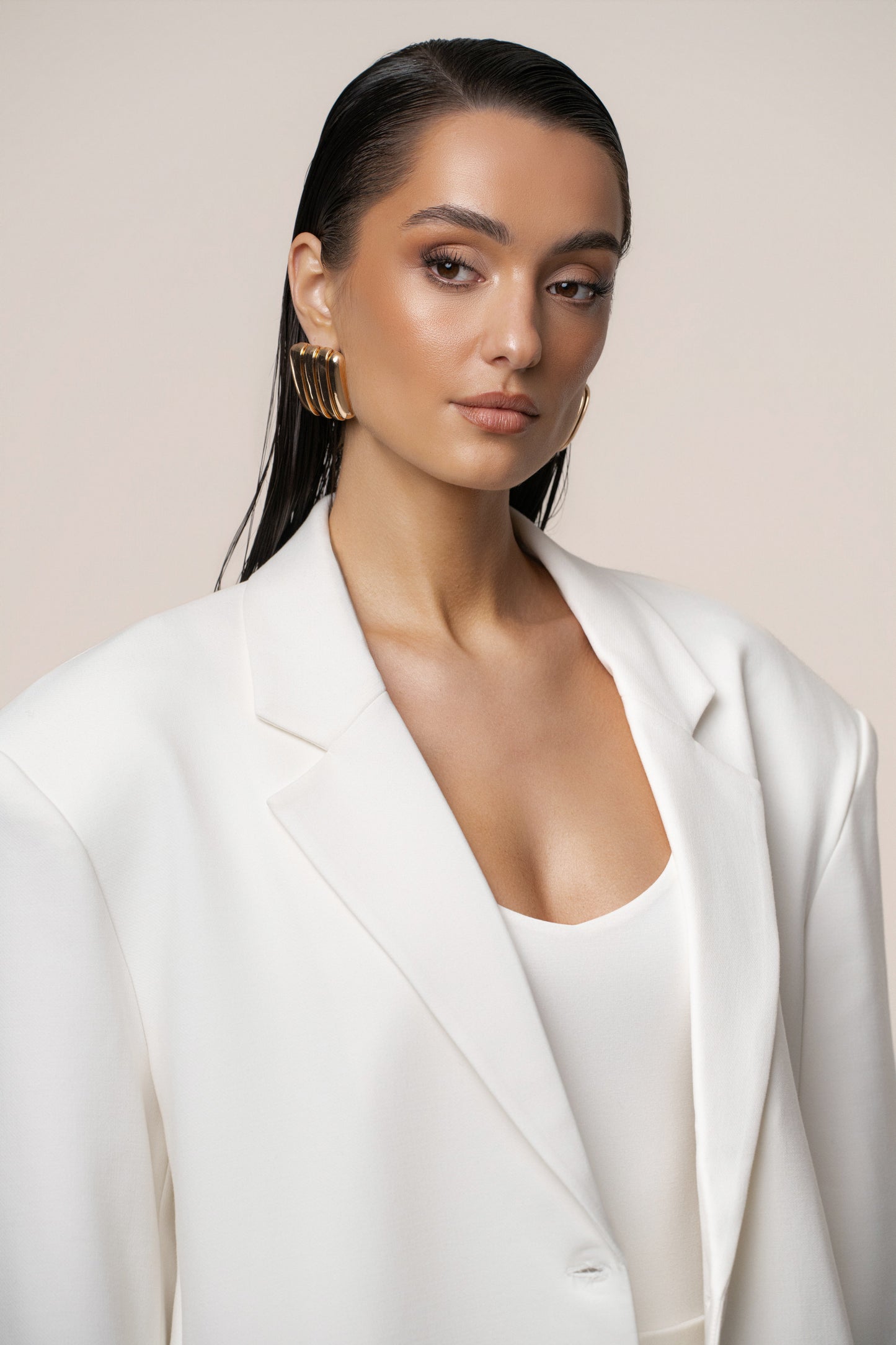 Ivory Core Standard Blazer JLUXLABEL