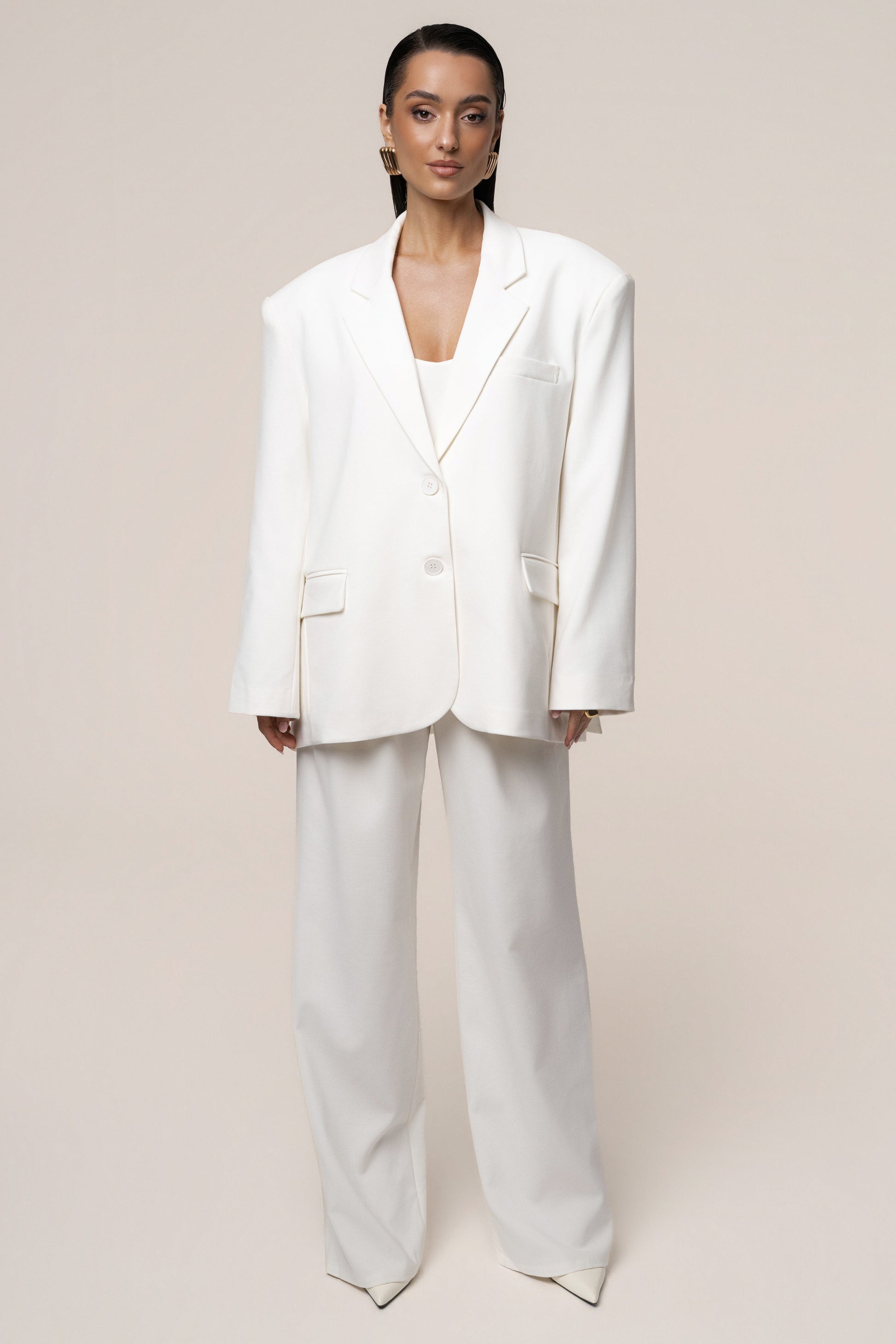 Ivory Core Standard Blazer JLUXLABEL