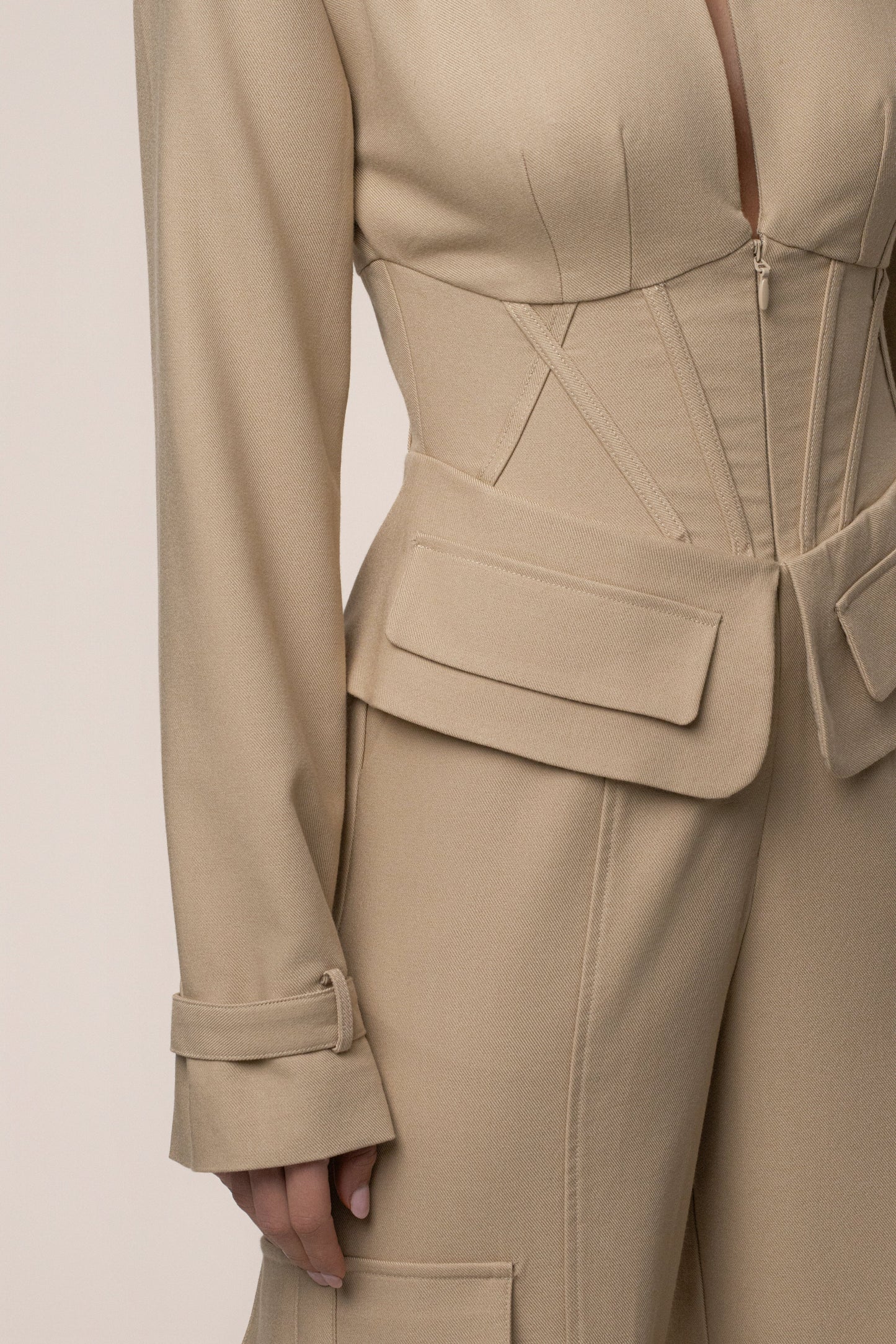 Stone Day Off Cargo Jumpsuit JLUXLABEL