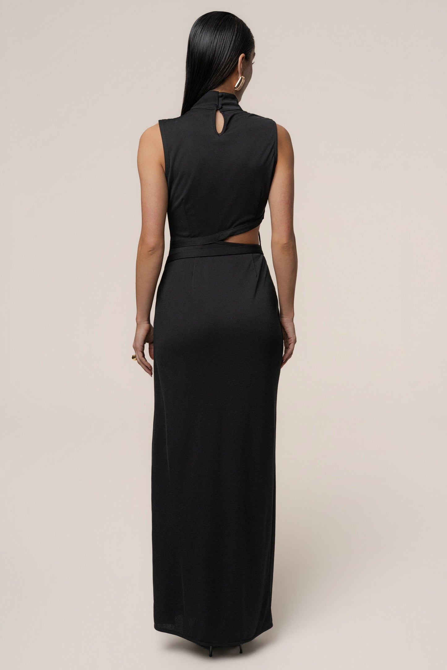 Black Behind The Scenes Dress JLUXLABEL