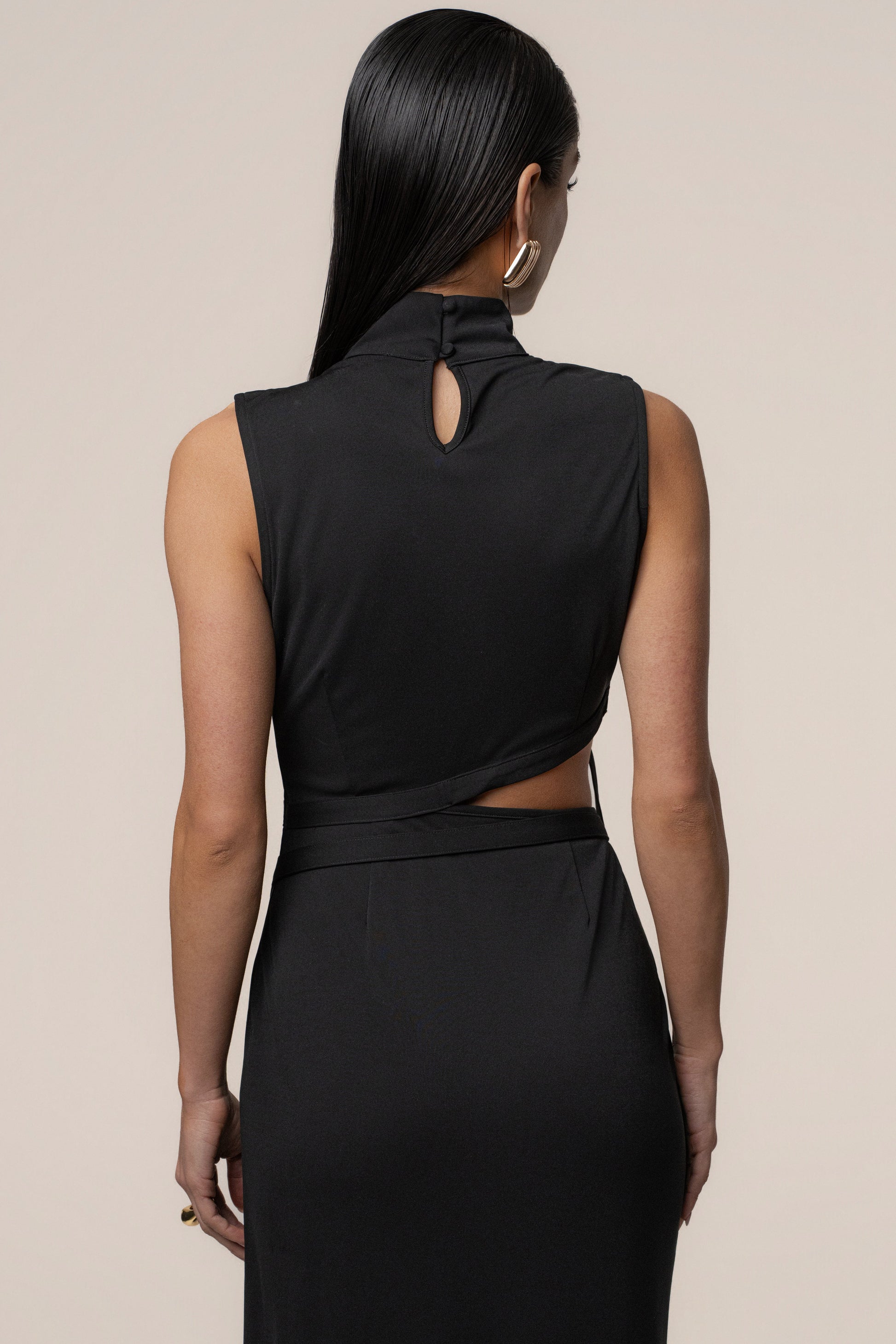 Black Behind The Scenes Dress JLUXLABEL