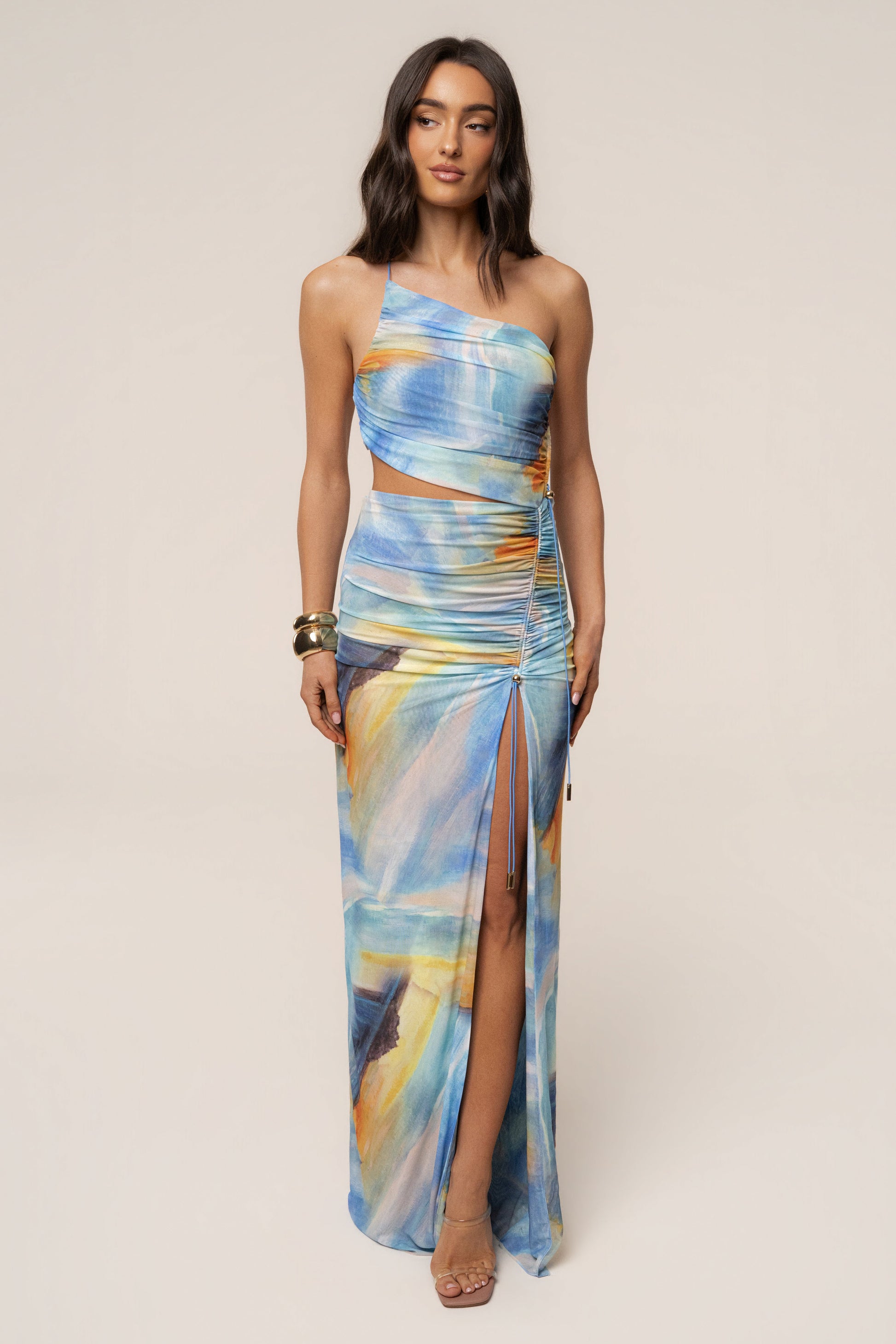 Blue Print Delina Maxi Dress JLUXLABEL