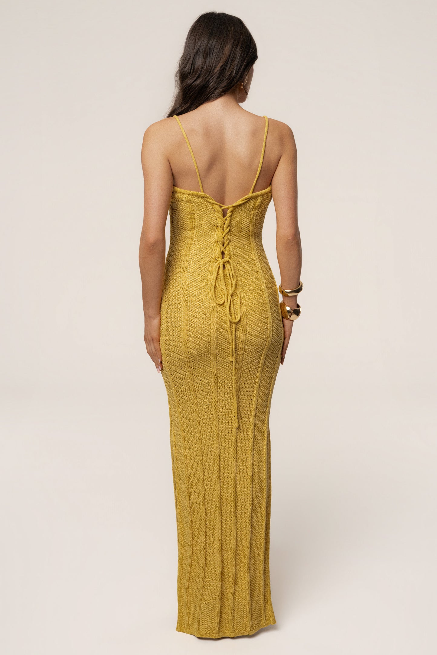 Yellow Cabana Views Crochet Dress JLUXLABEL