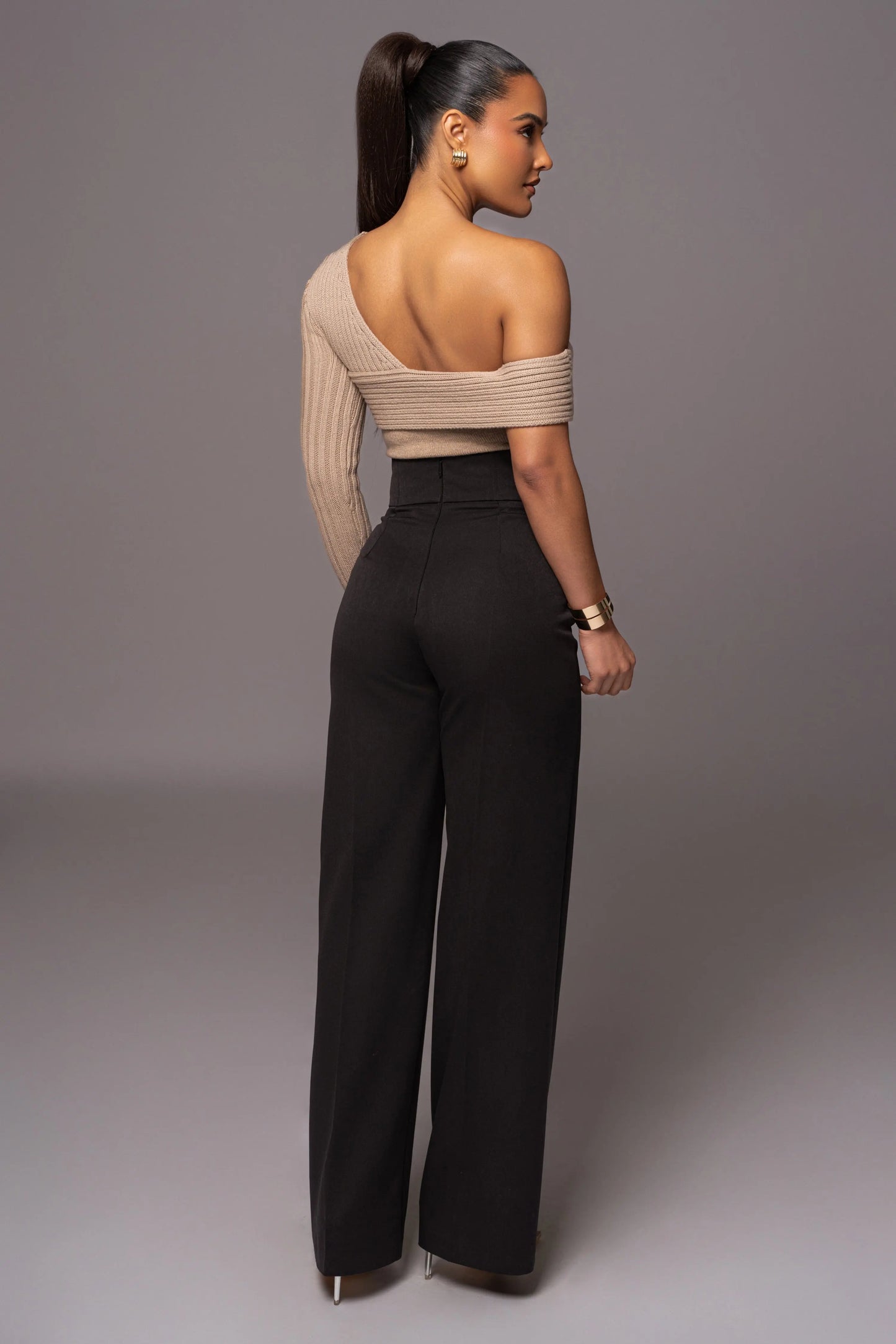 Black Novena Woven Pants JLUXLABEL
