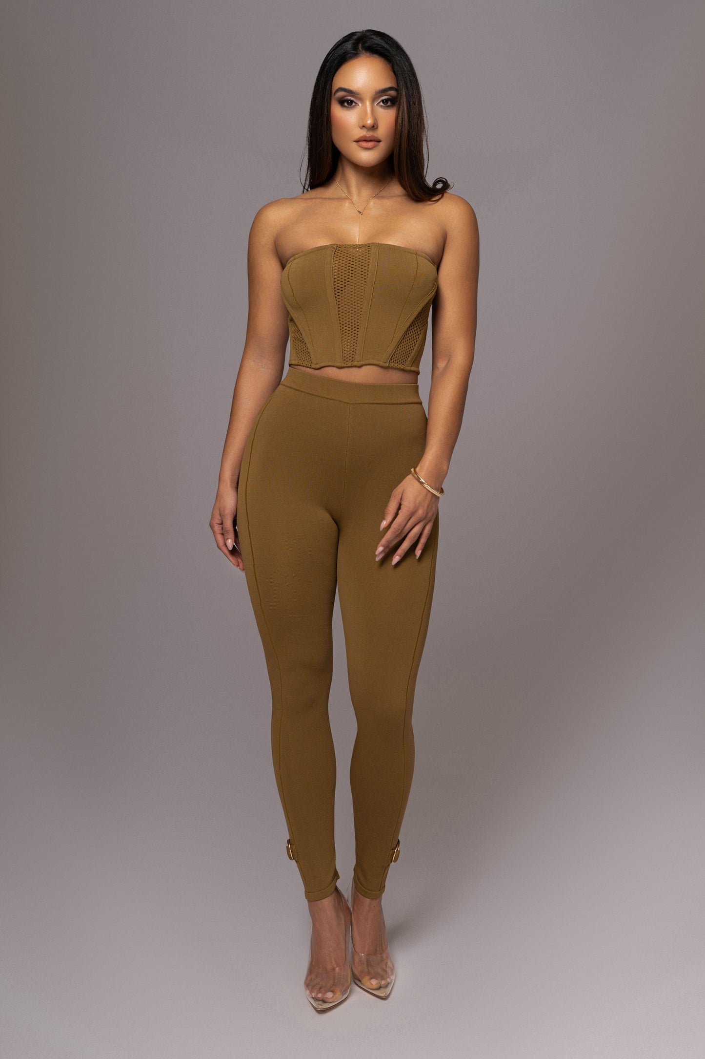 Olive Freda Knit Bustier