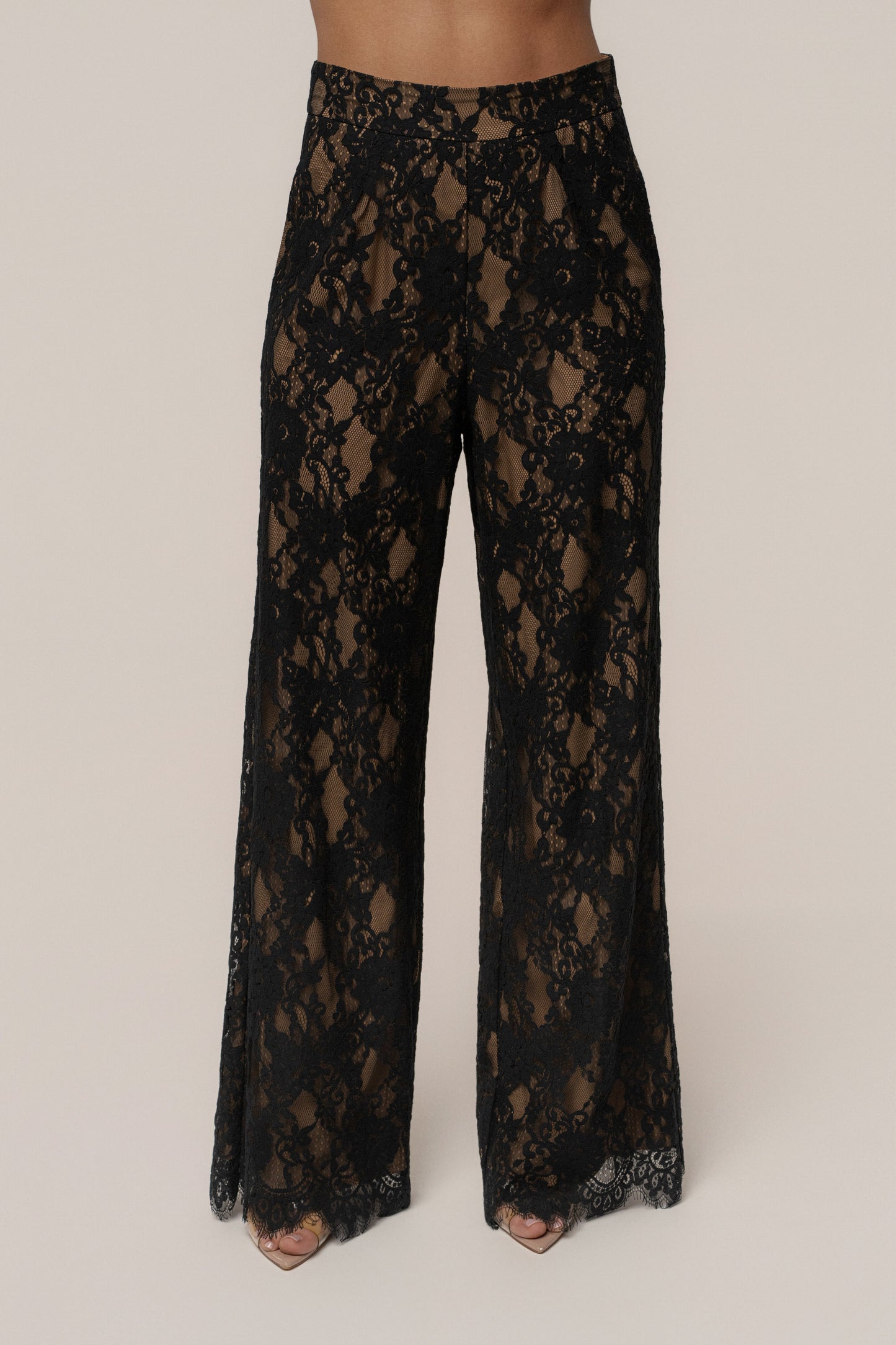PRE-ORDER Black Forever Crush Lace Pant JLUXLABEL