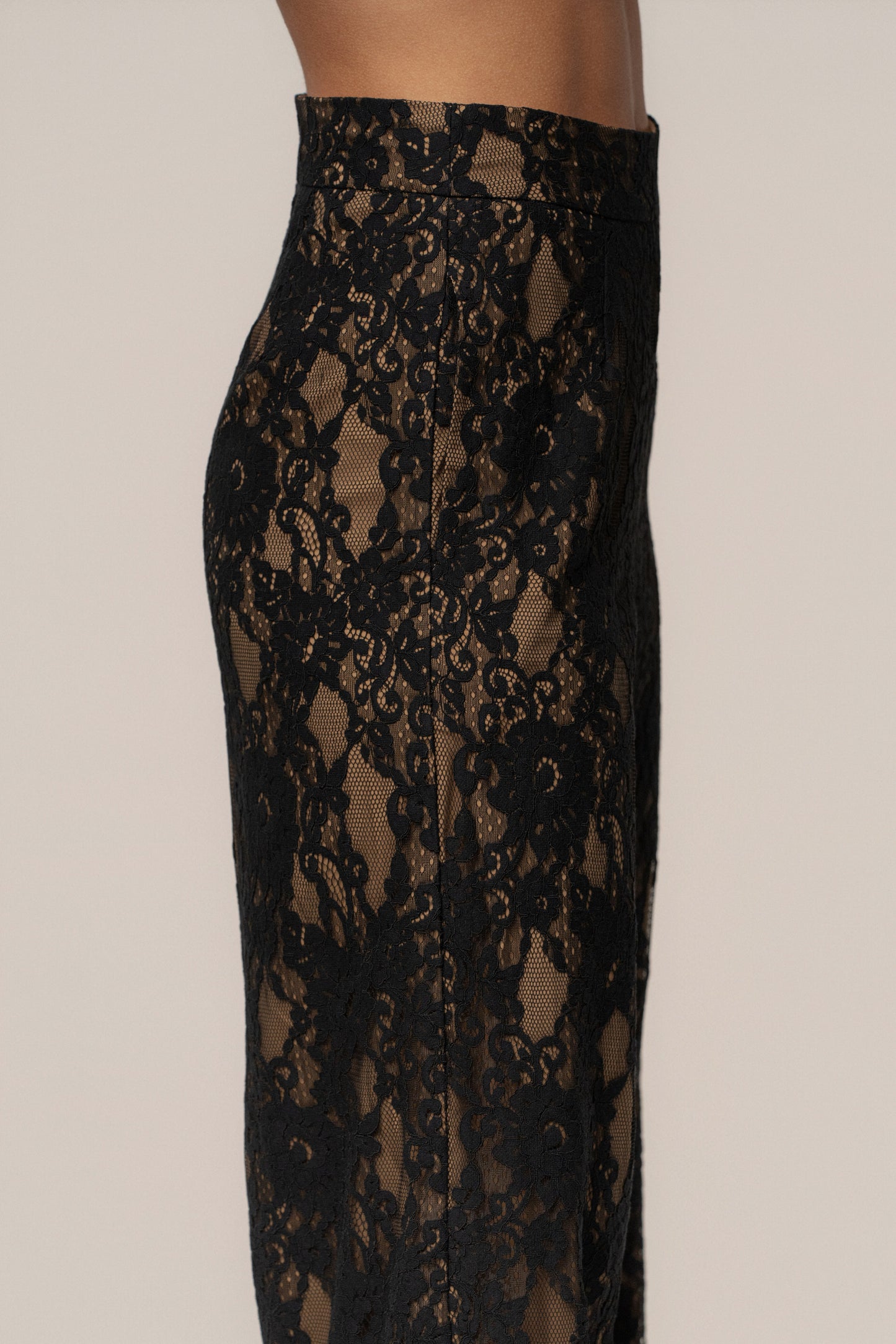 PRE-ORDER Black Forever Crush Lace Pant JLUXLABEL