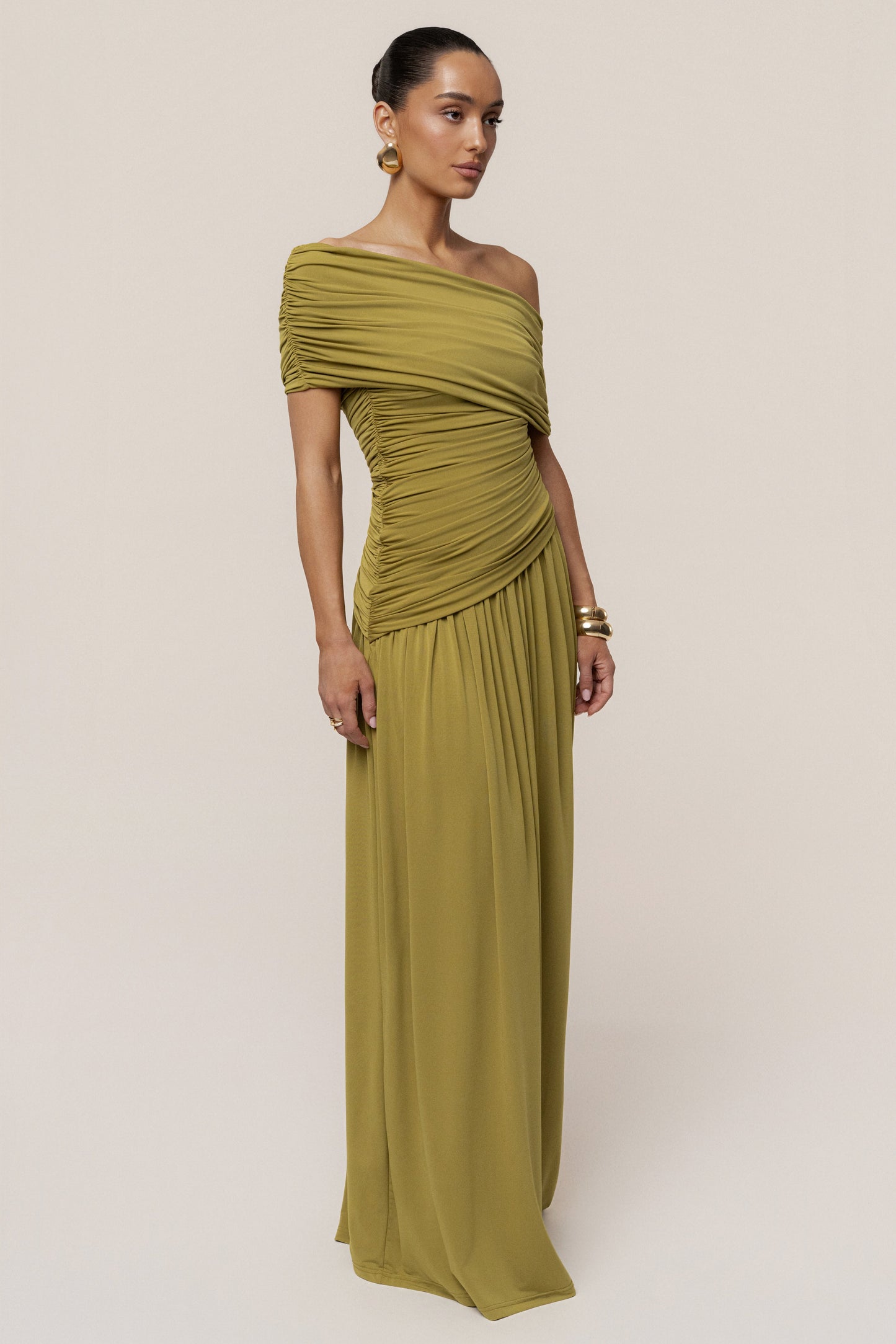 Moss Vision Of Elegance Maxi Dress JLUXLABEL
