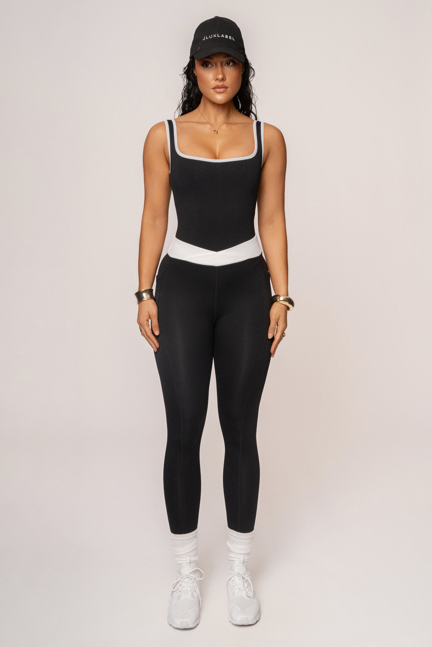 Black/White Inspire Movement Leggings