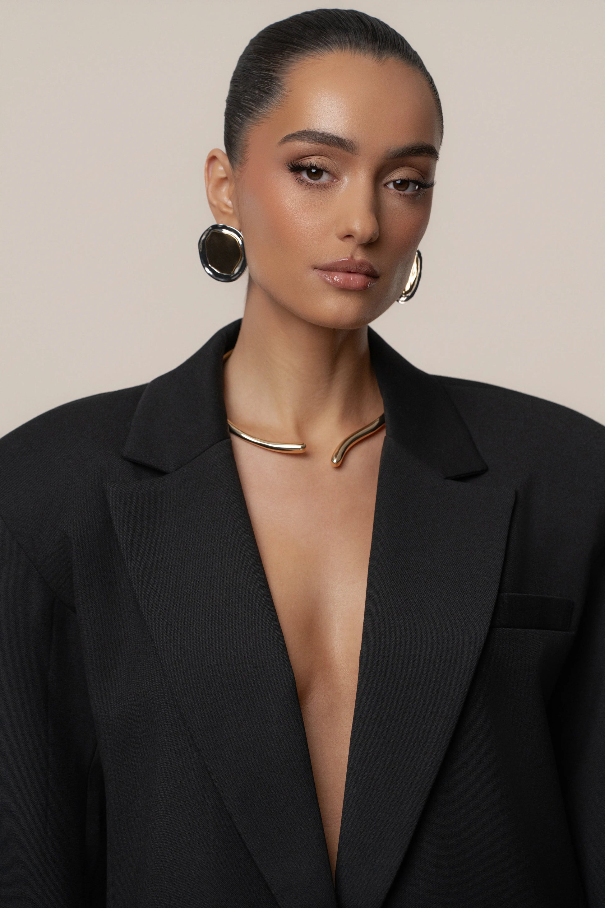 Gold Rhea Necklace JLUXLABEL