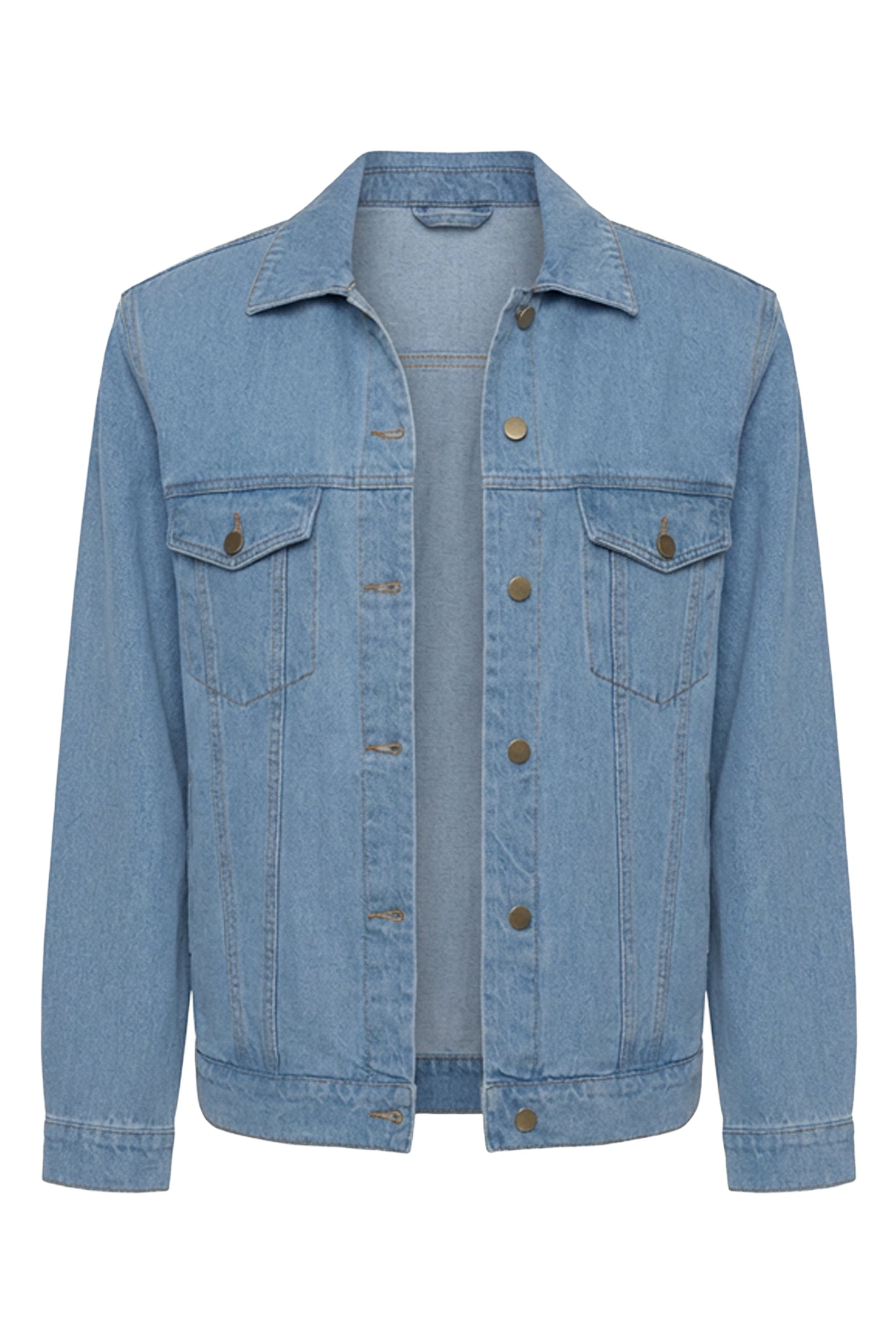 Medium Wash Next Phase Denim Jacket JLUXLABEL