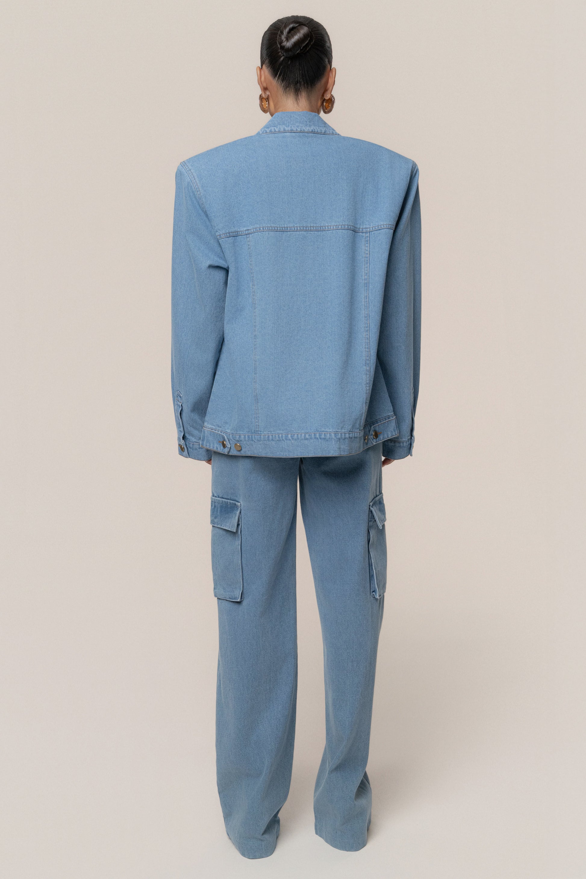 Medium Wash Next Phase Denim Jacket JLUXLABEL