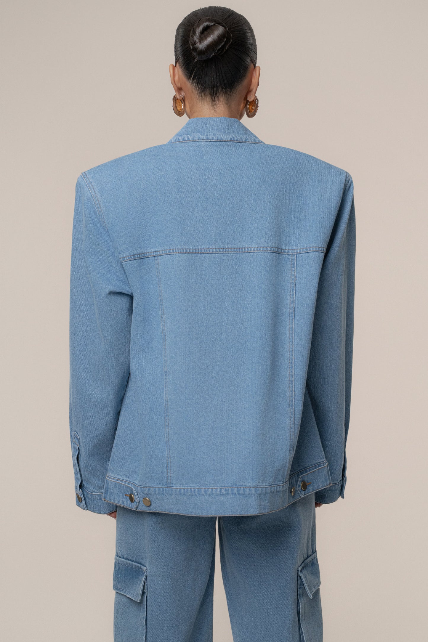 Medium Wash Next Phase Denim Jacket JLUXLABEL