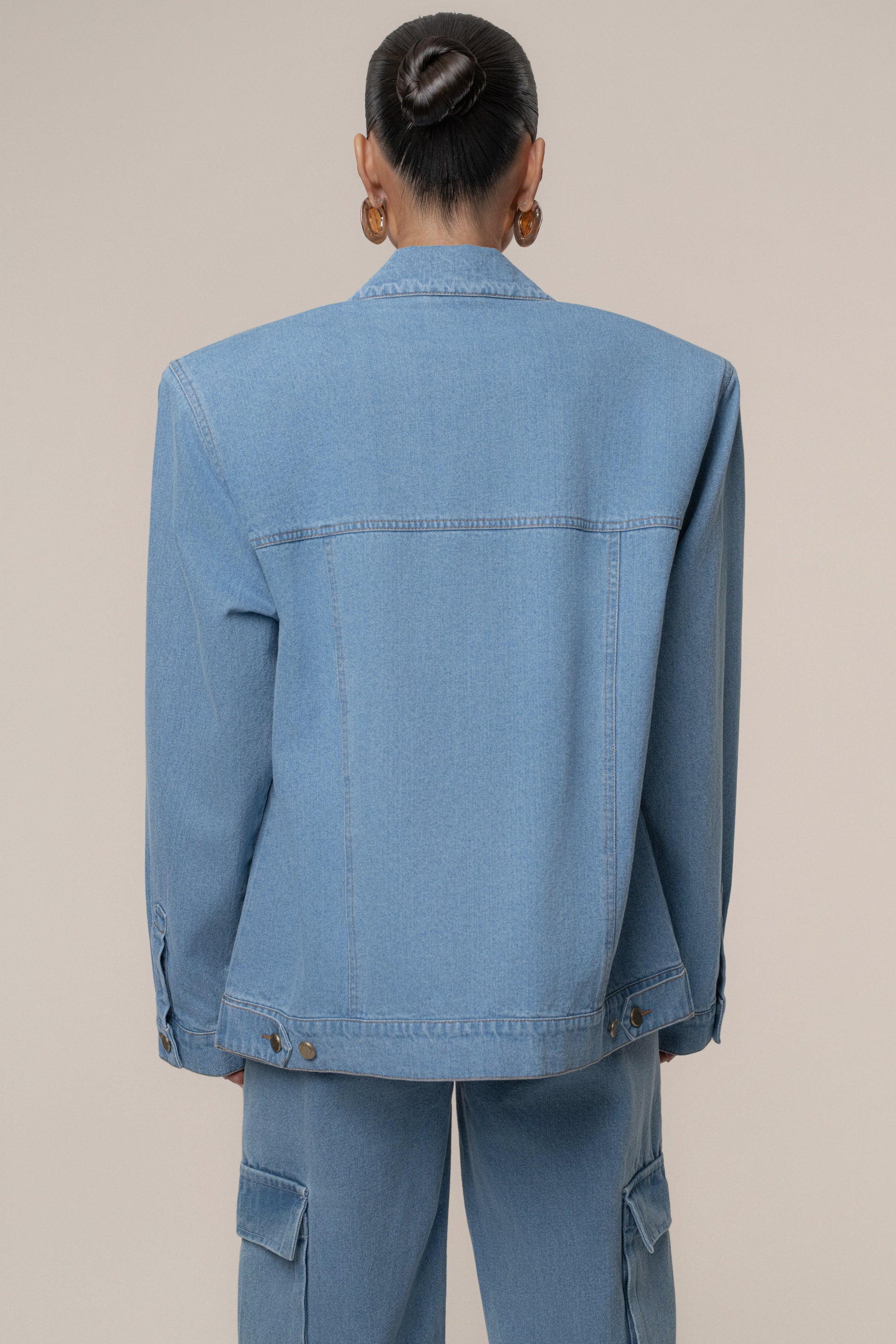 Medium Wash Next Phase Denim Jacket JLUXLABEL
