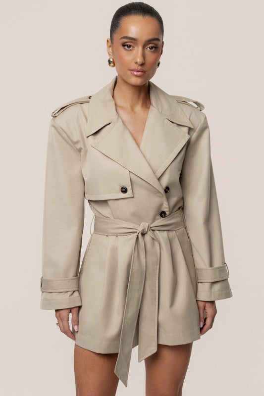 Stone  Modern Muse Romper JLUXLABEL